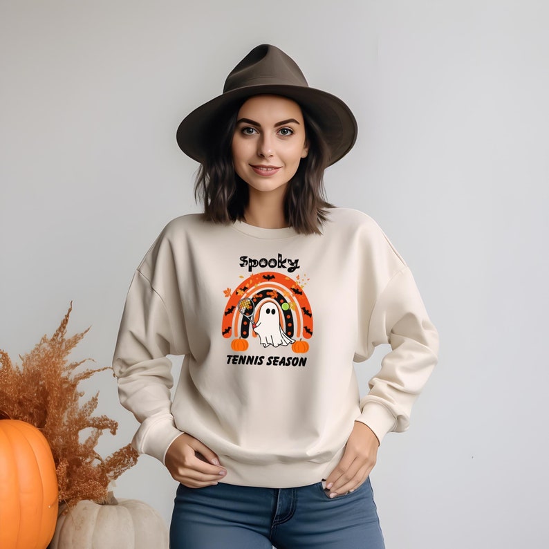 Spooky Tennis Season Sweatshirts
