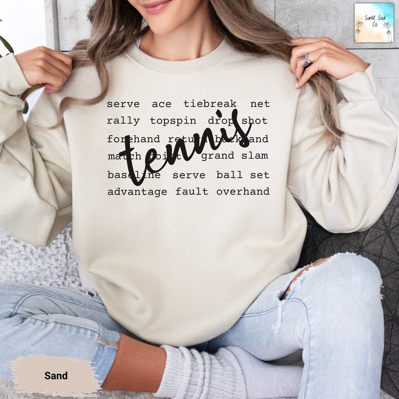 Cute Tennis Sweatshirt