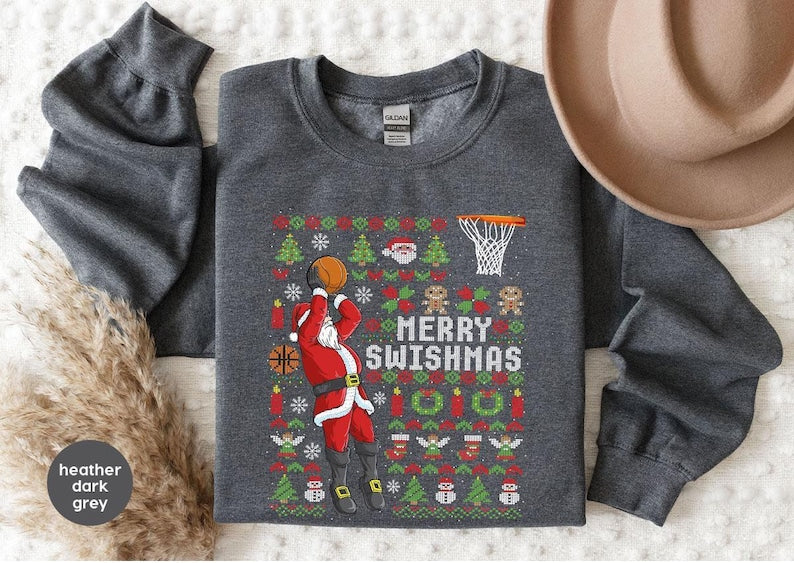 Christmas Basketball Sweatshirt