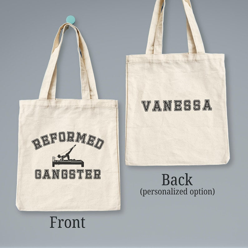 Custom name Reformer Pilates Bag