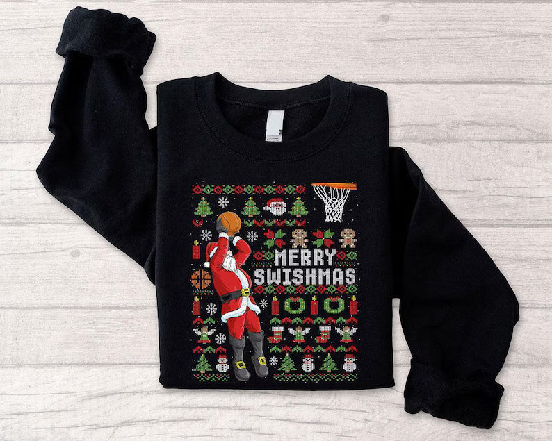 Christmas Basketball Sweatshirt