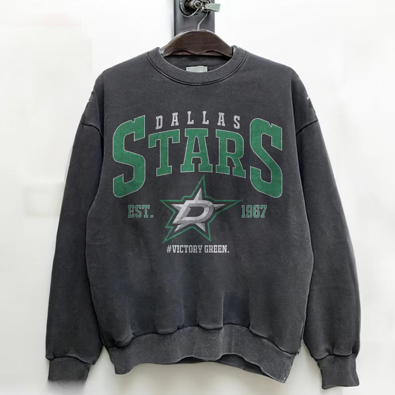 Vintage 90s Dallas Stars Hockey Sweatshirt