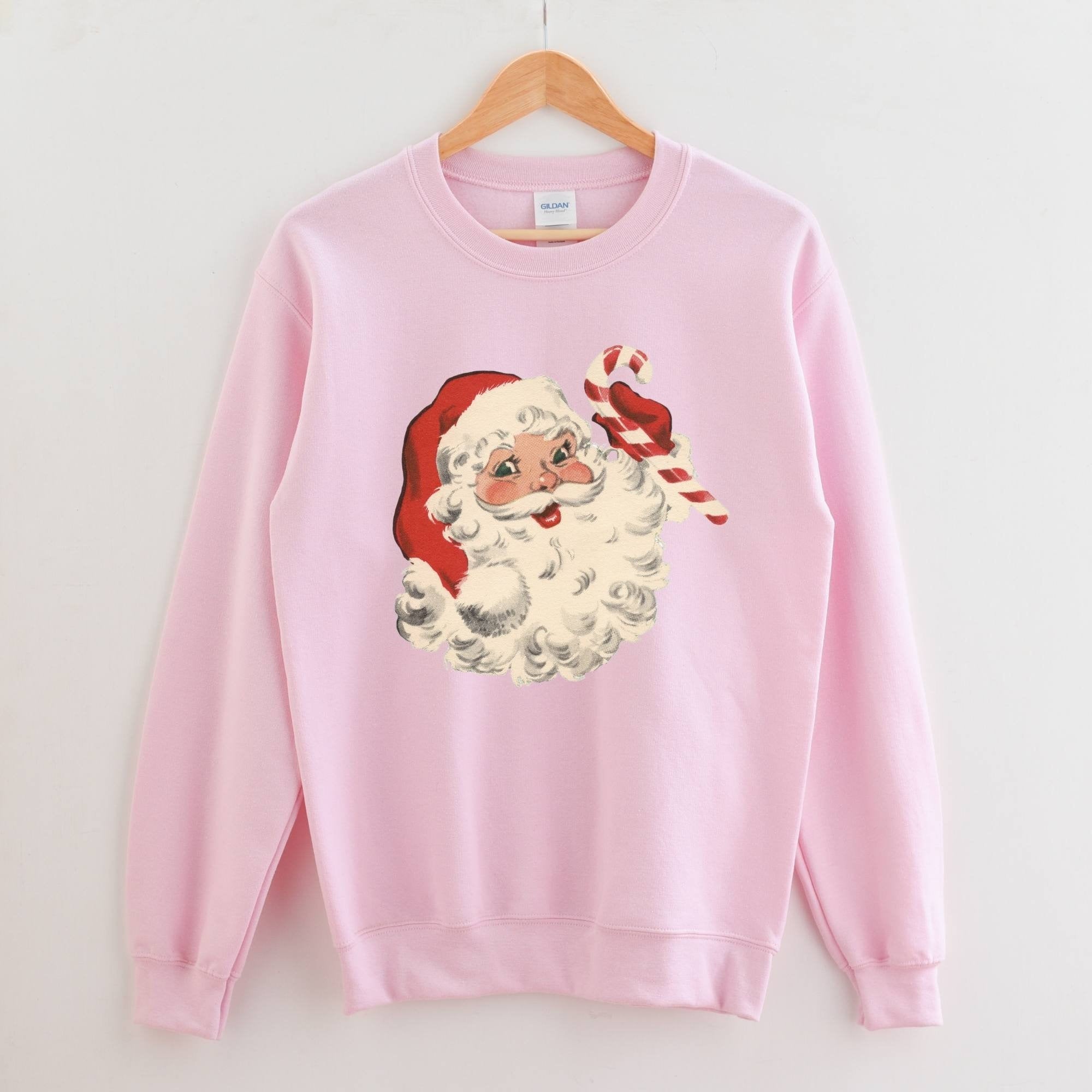 Christmas Crewneck Vintage Santa Sweatshirt