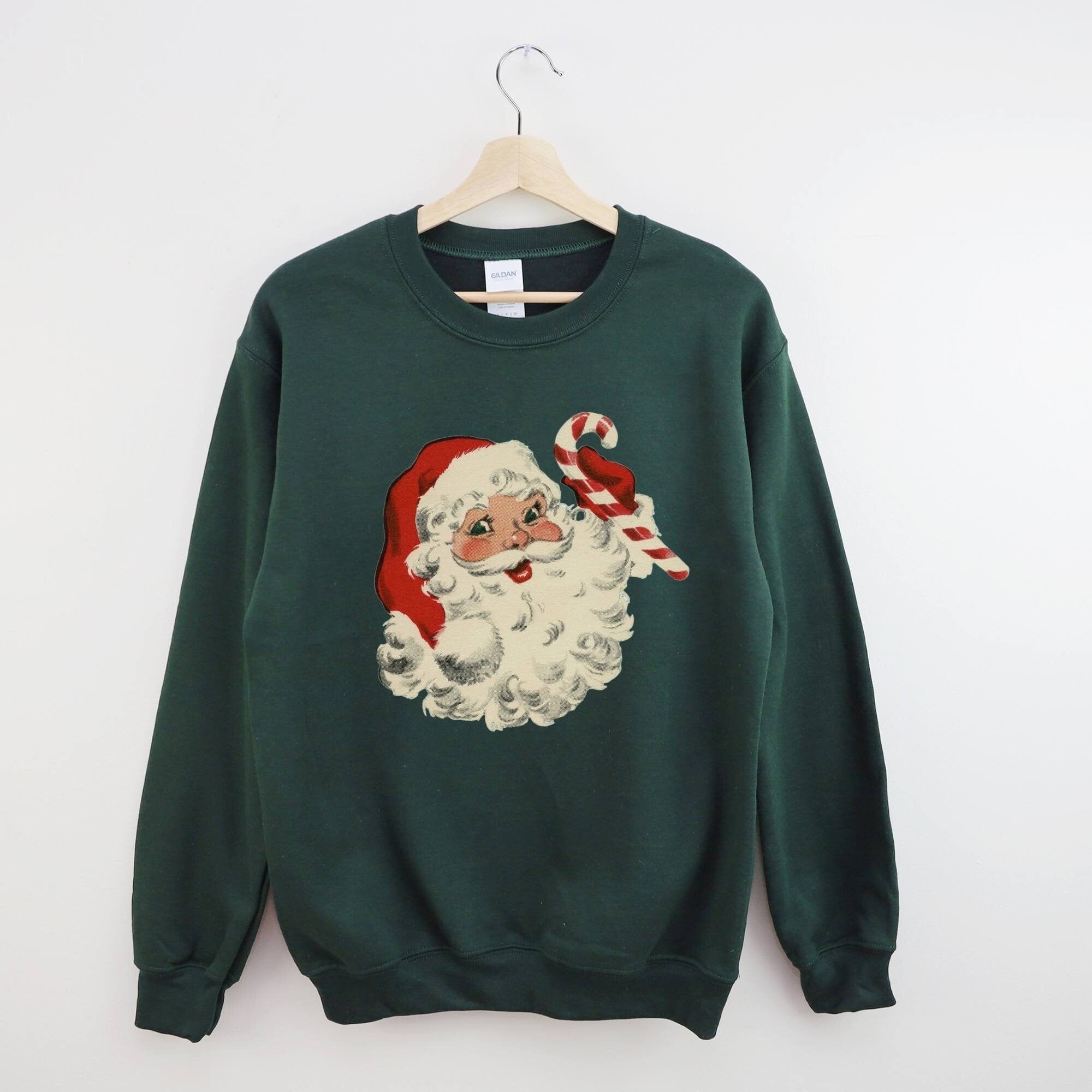 Christmas Crewneck Vintage Santa Sweatshirt