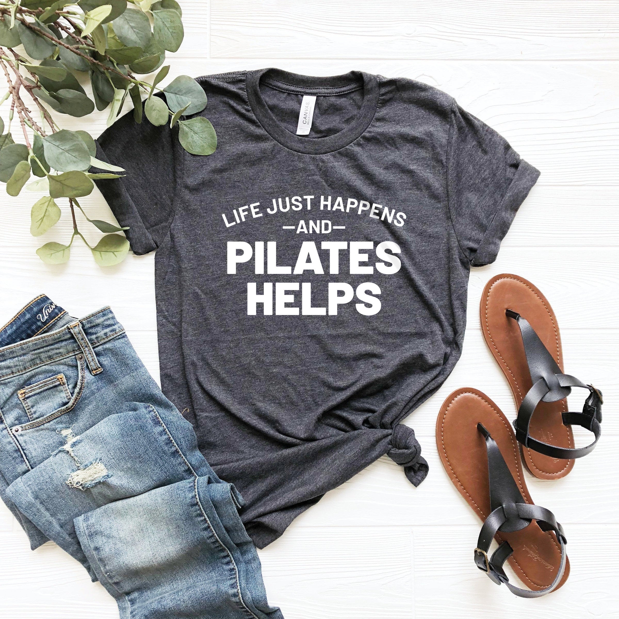Workout Motivation Shirt Pilates Mom T-Shirt