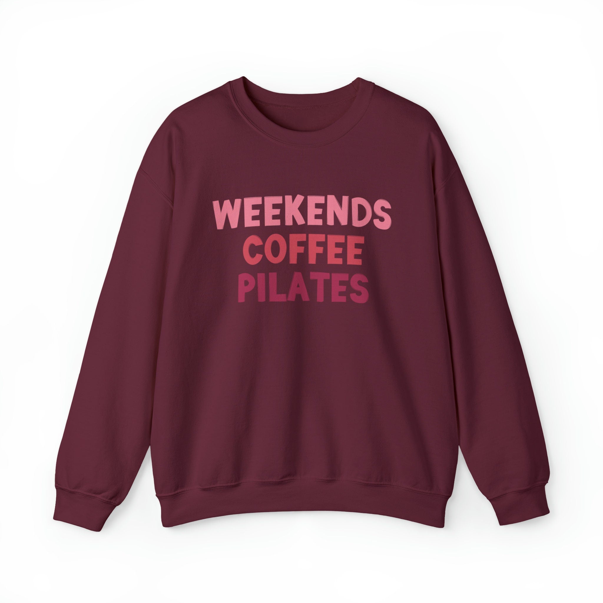 Weekends Coffee Pilates Sweatshirt