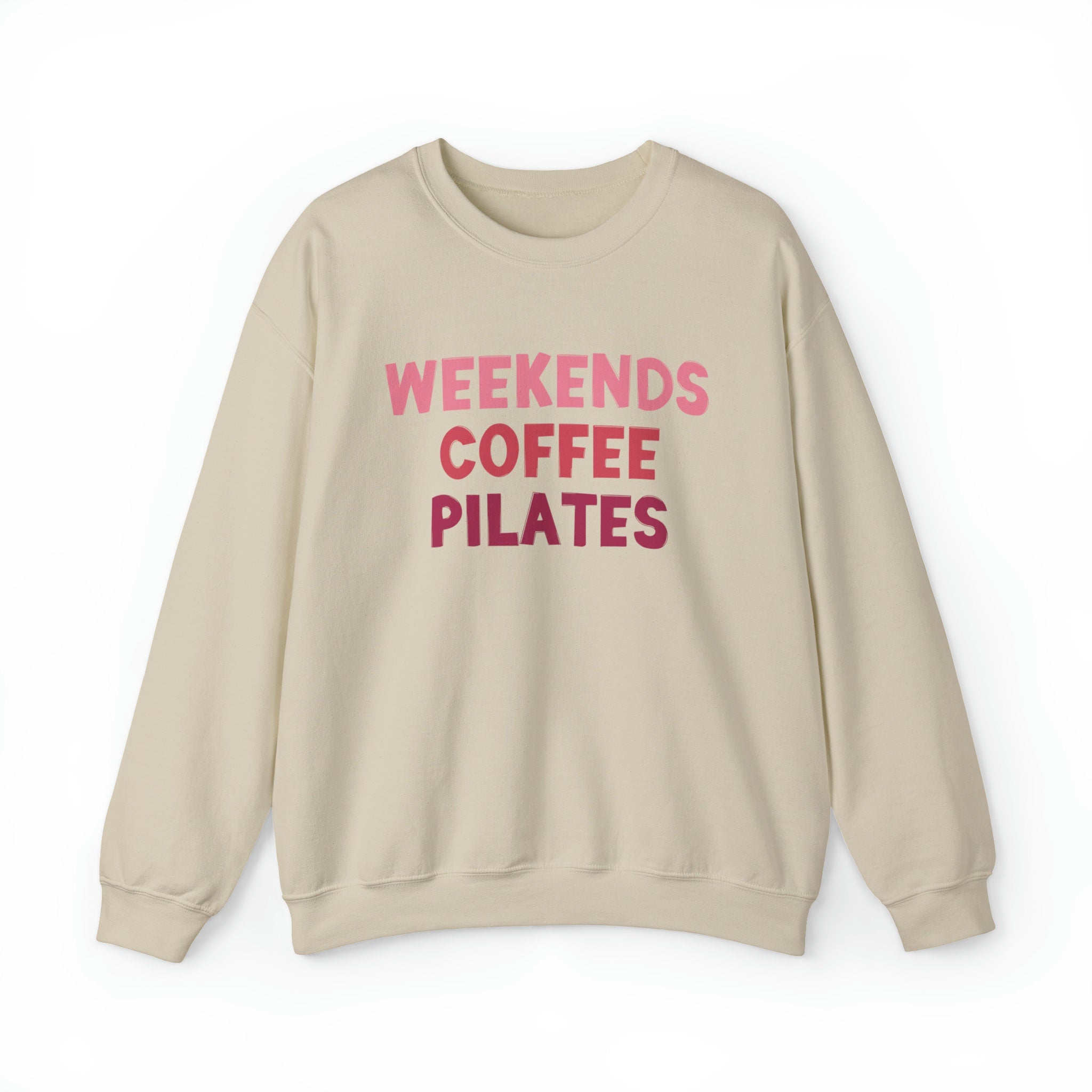 Weekends Coffee Pilates Sweatshirt