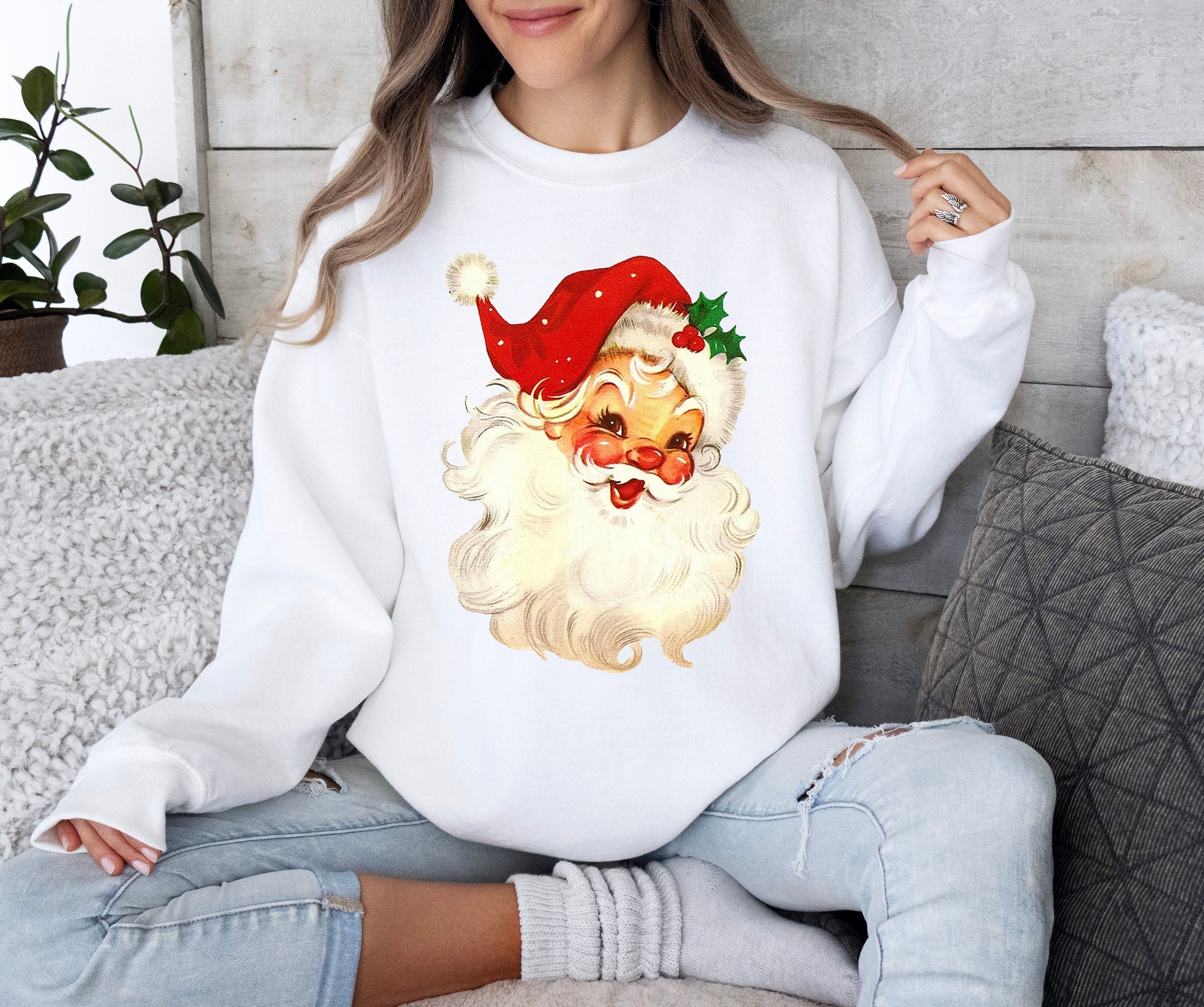 Vintage Santa Christmas Sweatshirt