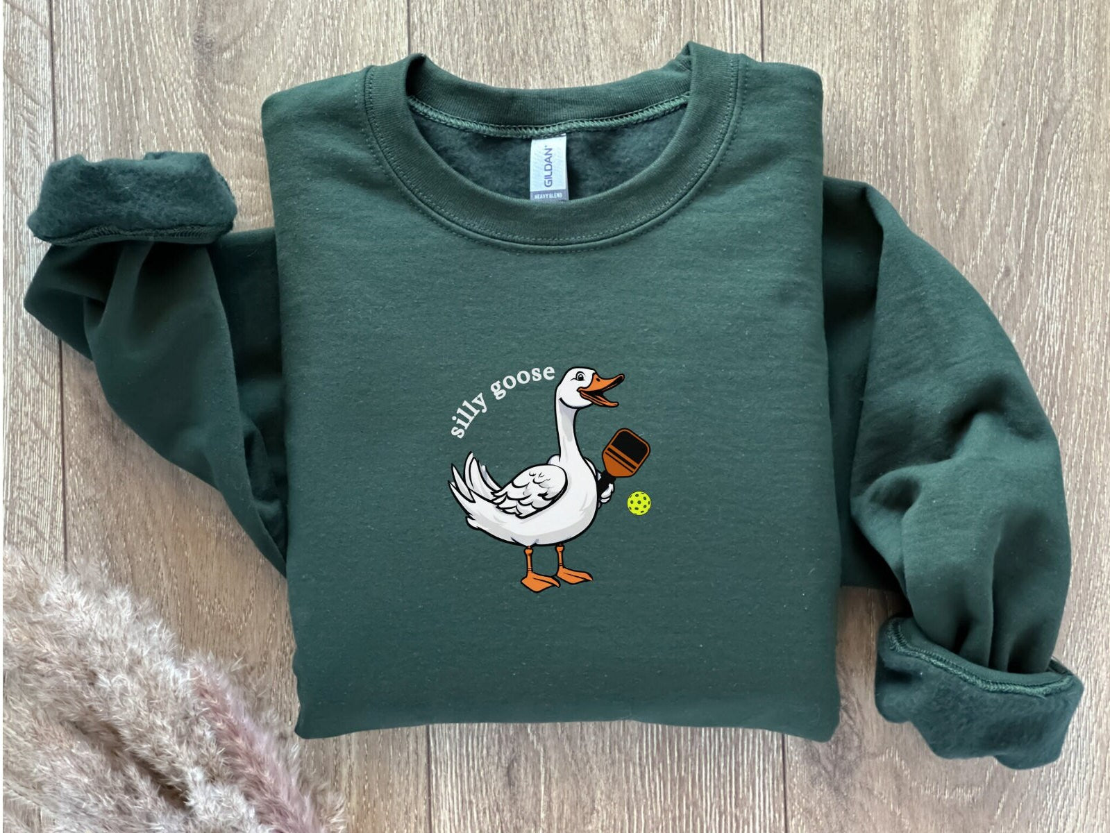 Silly Goose Graphic Pickleballer Sweatshirt