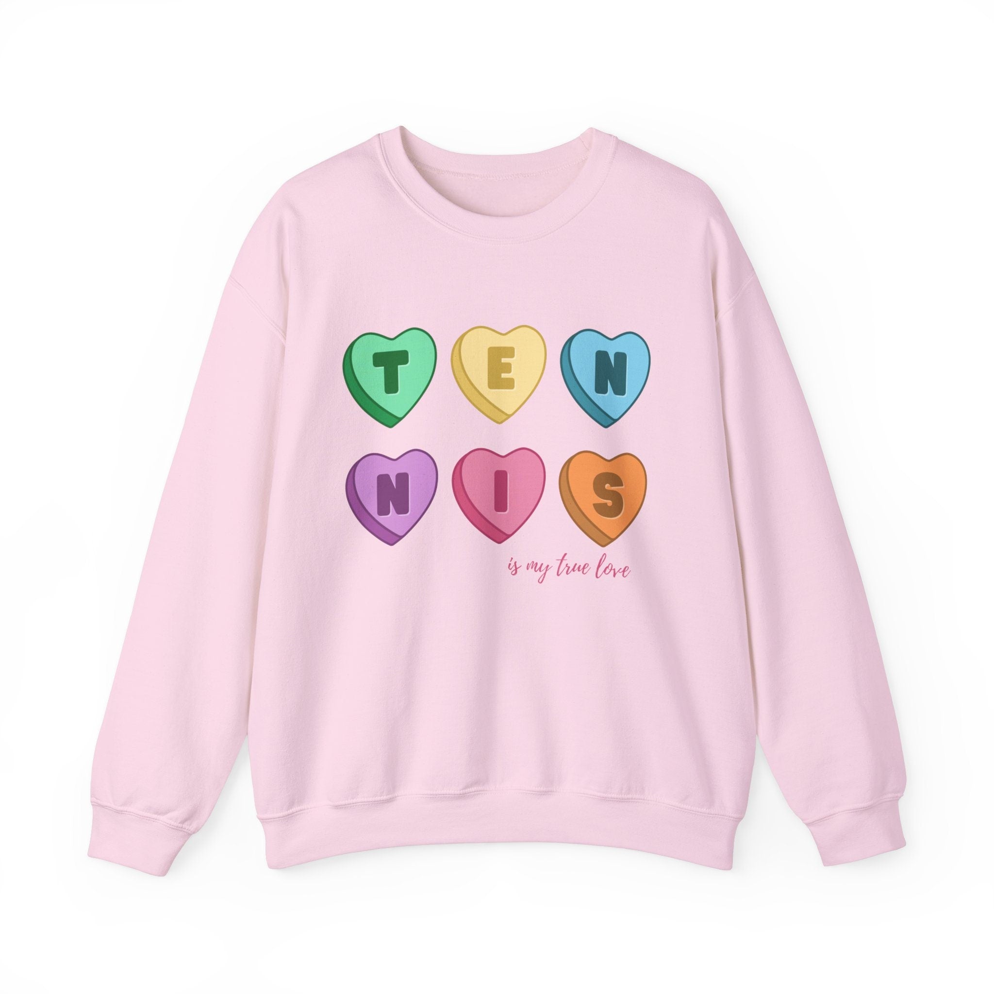 Tennis Candy Hearts Sweatshirt