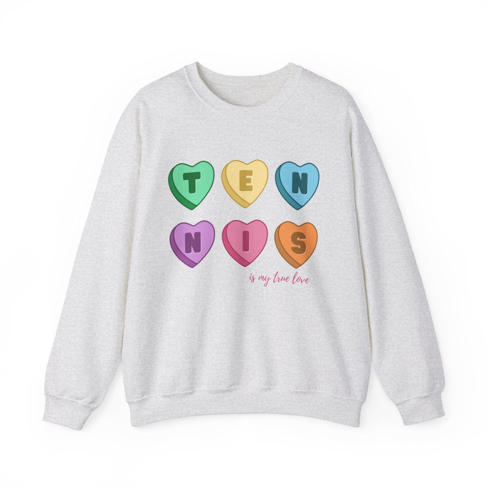 Tennis Candy Hearts Sweatshirt