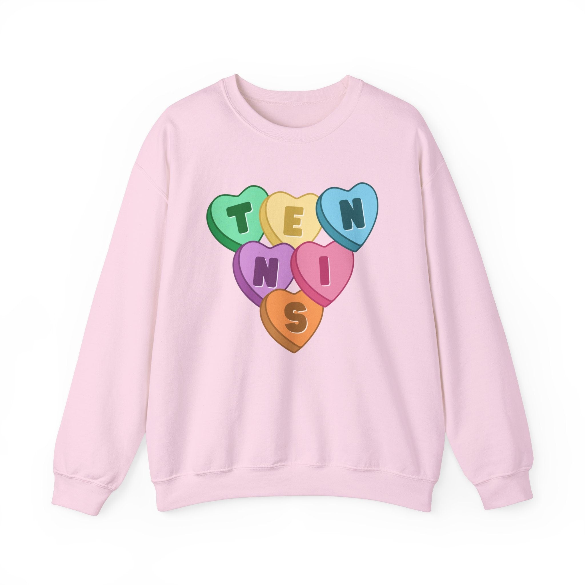 Tennis Candy Hearts Sweatshirt