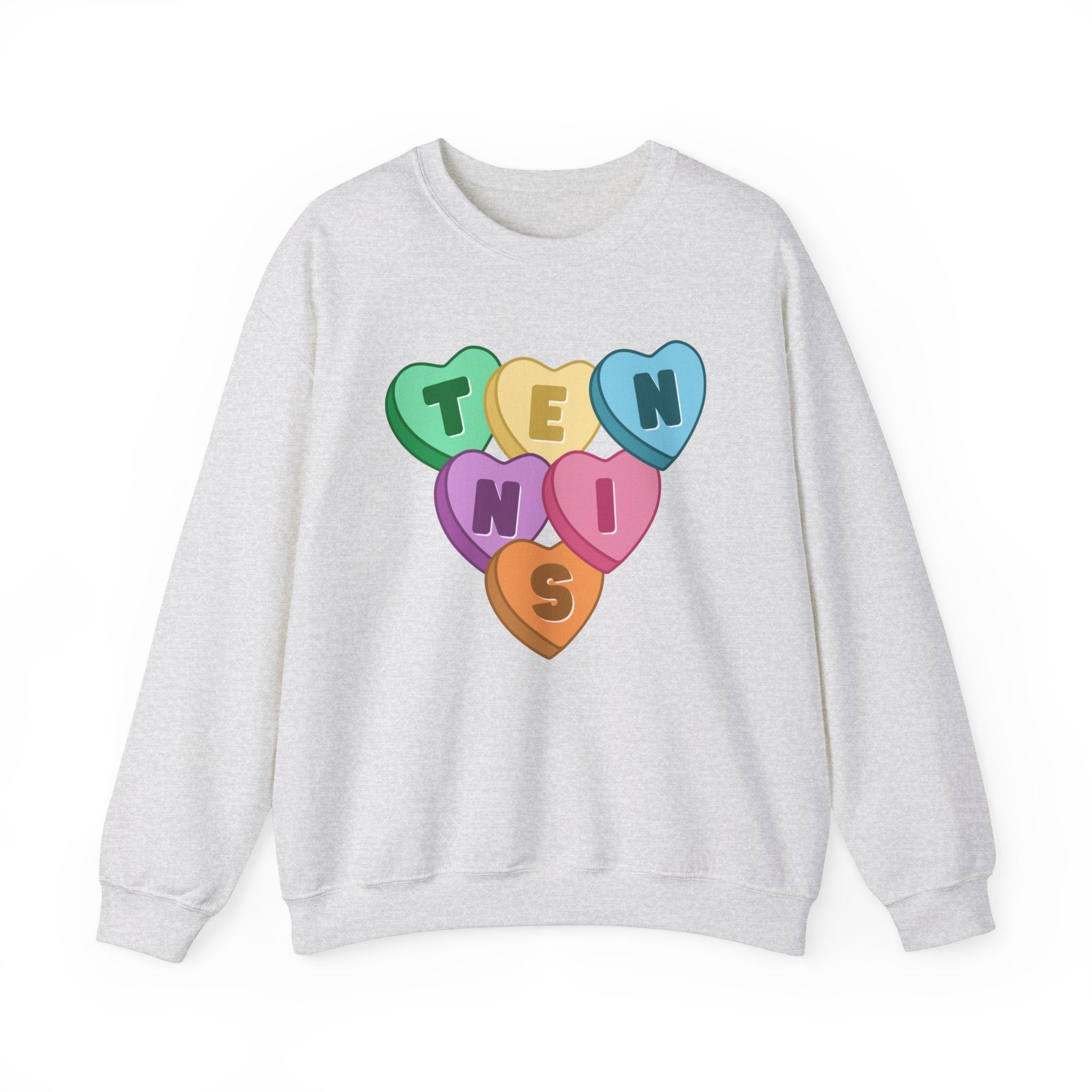 Tennis Candy Hearts Sweatshirt