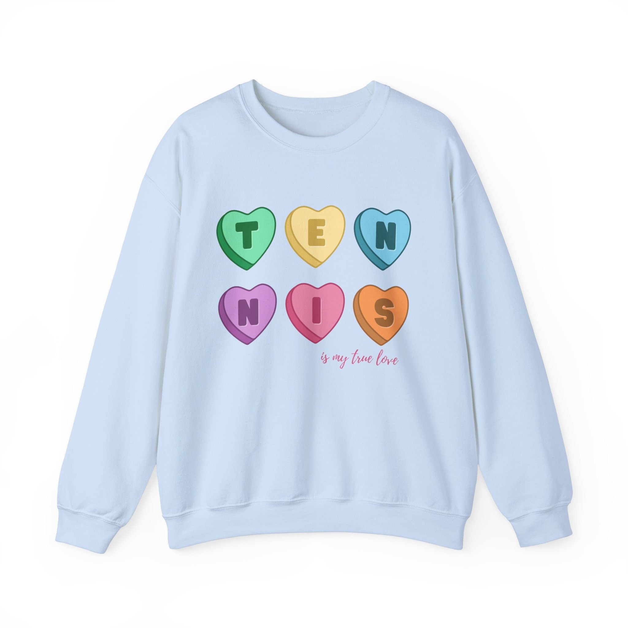 Tennis Candy Hearts Sweatshirt