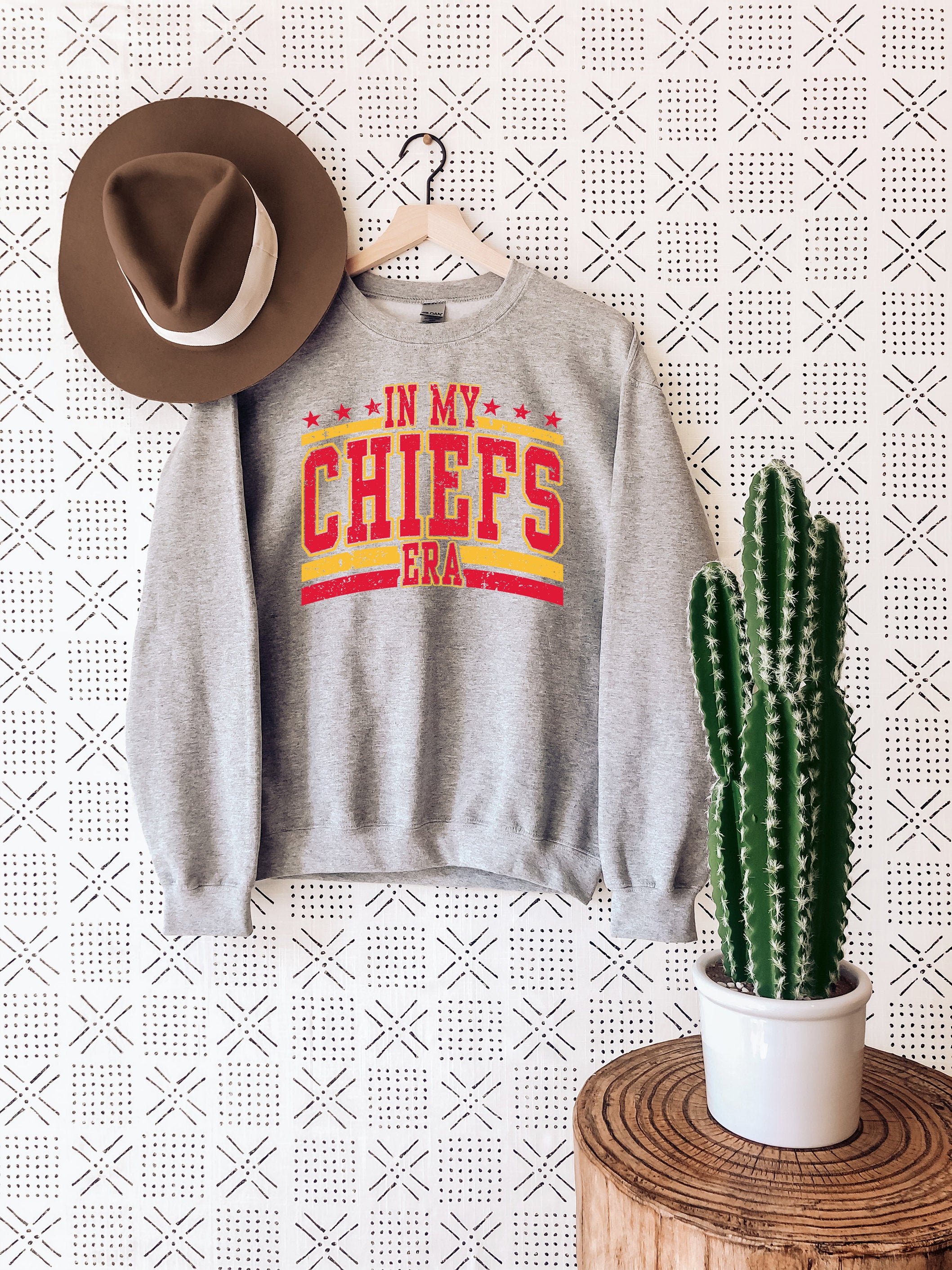 In My Chiefs Era ,Football Sweatshirt