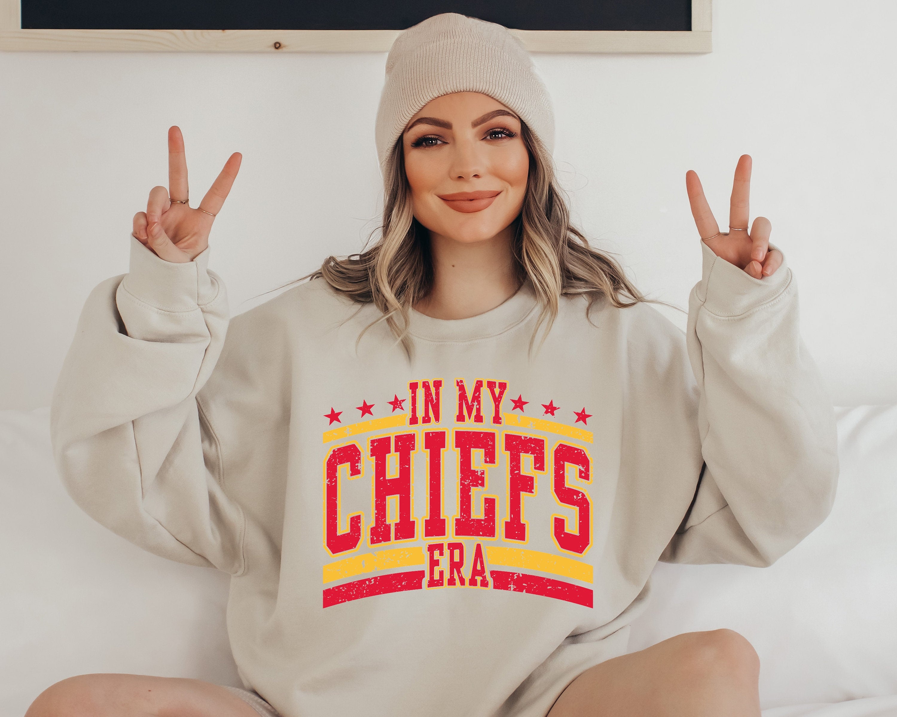 In My Chiefs Era ,Football Sweatshirt