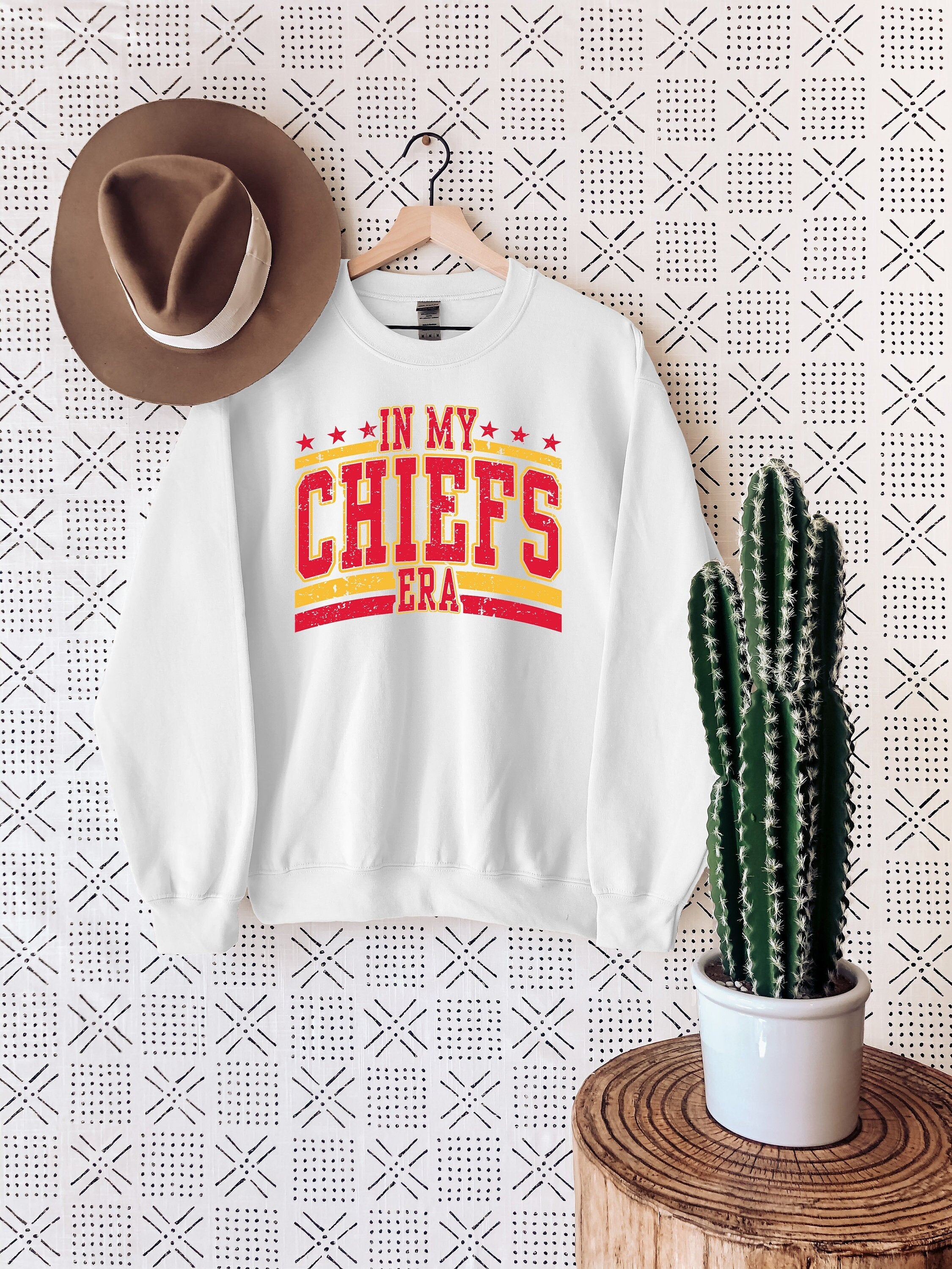 In My Chiefs Era ,Football Sweatshirt