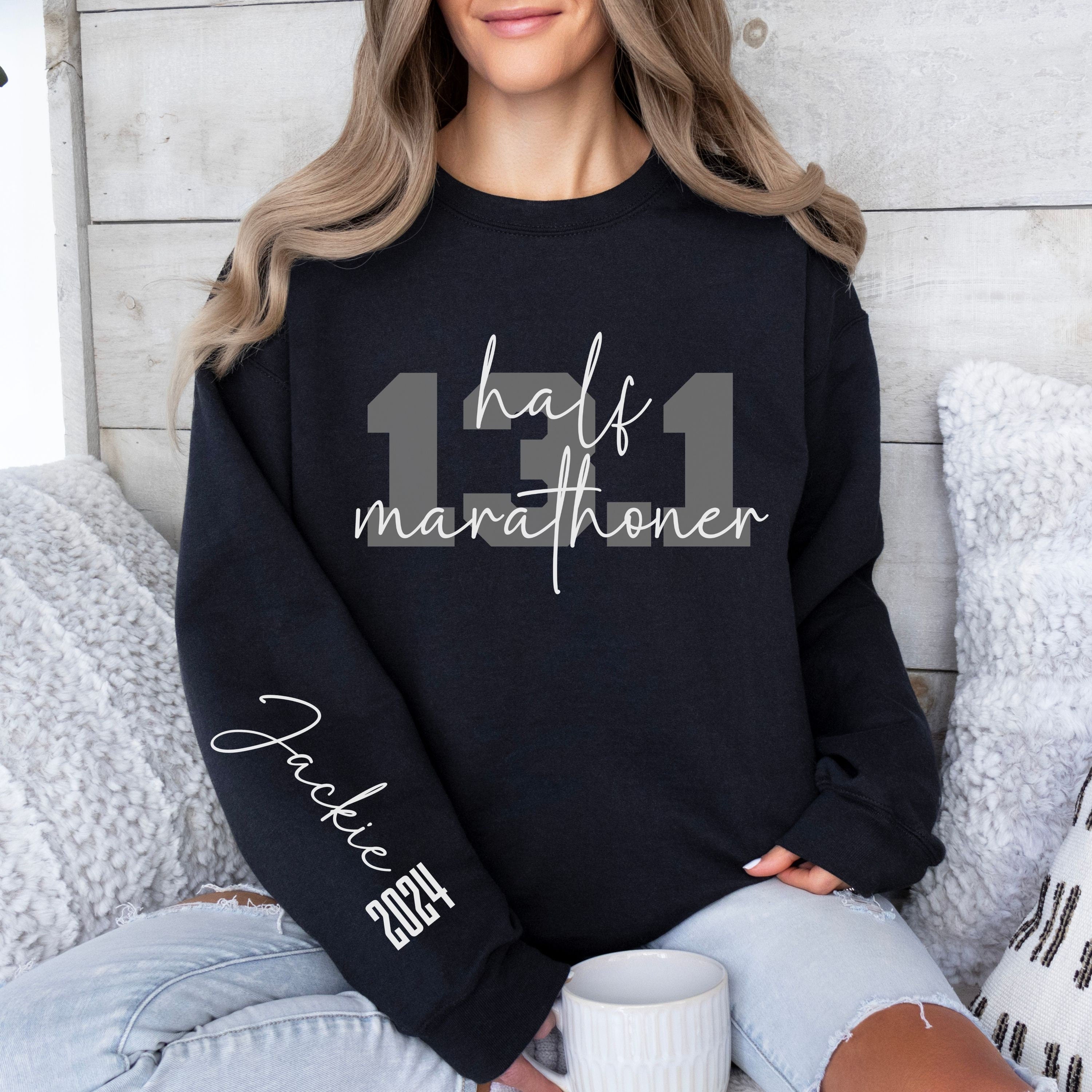 Personalization Half-Marathon, 13.1 Marathon Runner Sweatshirt