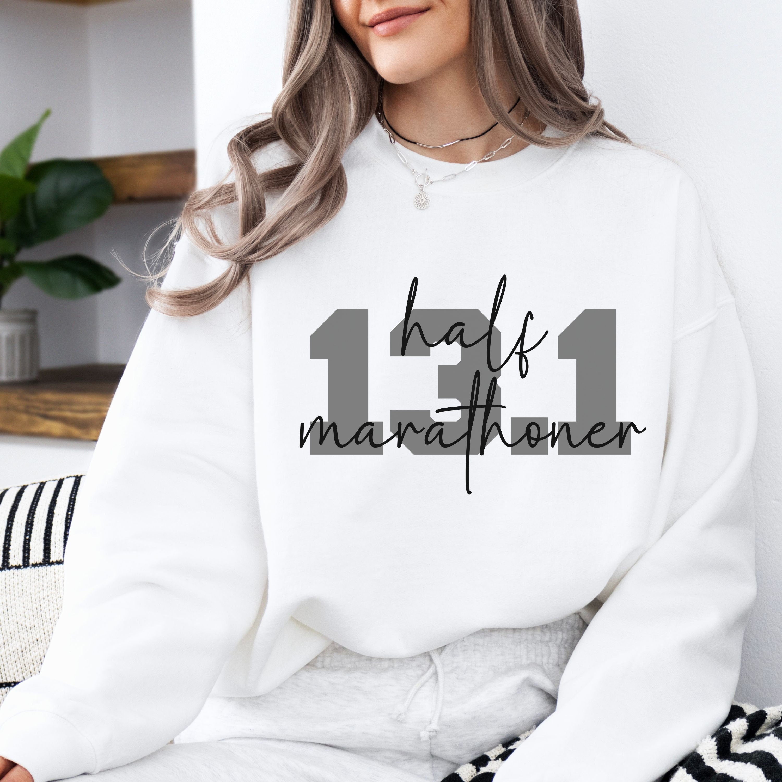 Personalization Half-Marathon, 13.1 Marathon Runner Sweatshirt