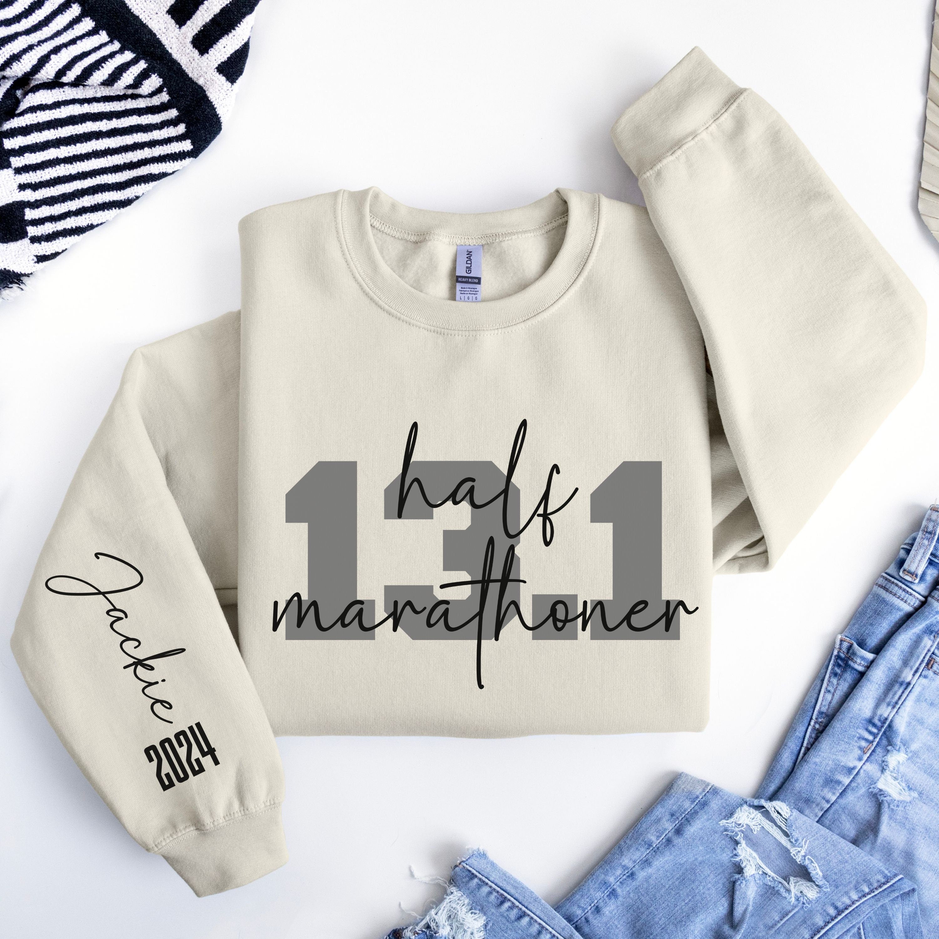 Personalization Half-Marathon, 13.1 Marathon Runner Sweatshirt
