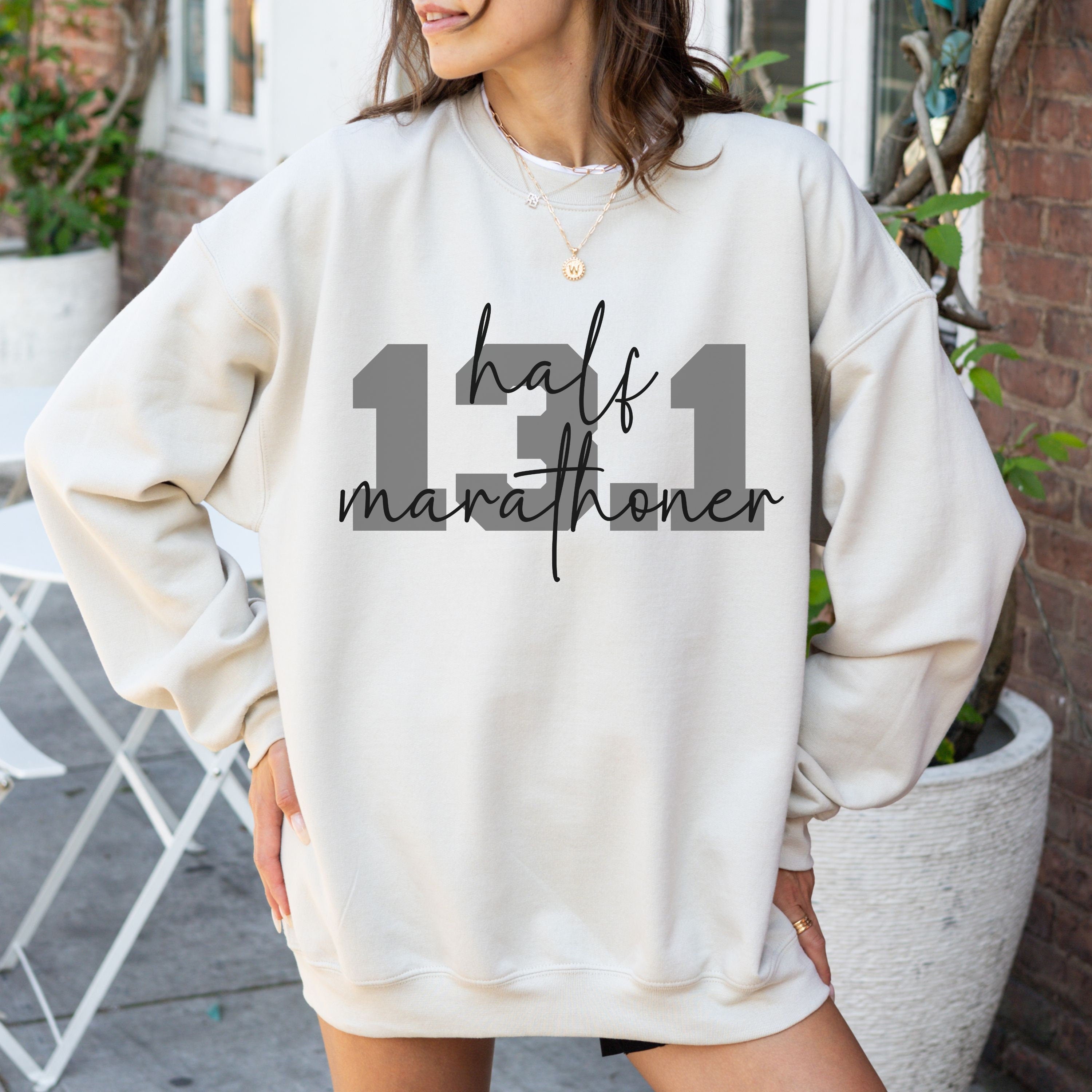 Personalization Half-Marathon, 13.1 Marathon Runner Sweatshirt