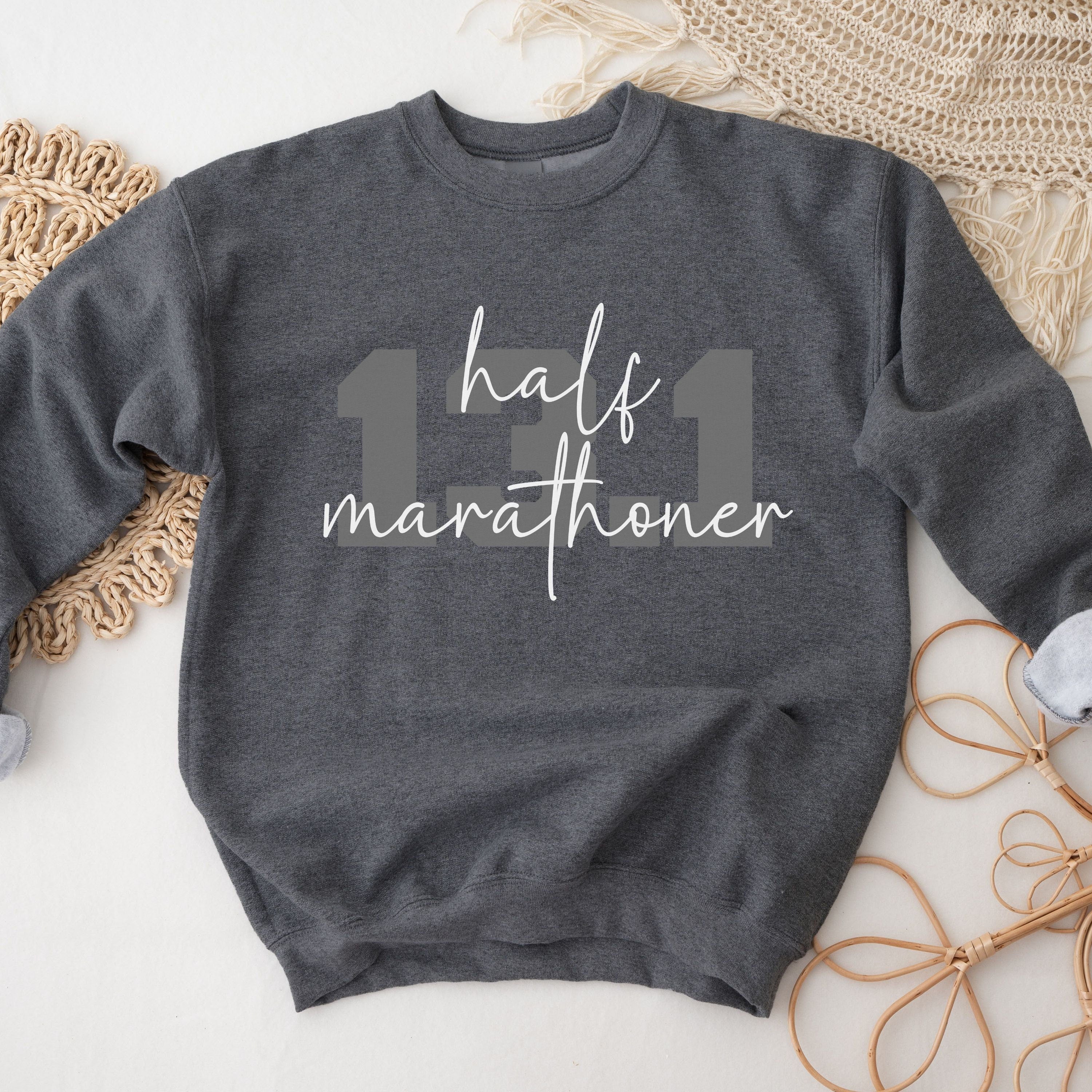 Personalization Half-Marathon, 13.1 Marathon Runner Sweatshirt