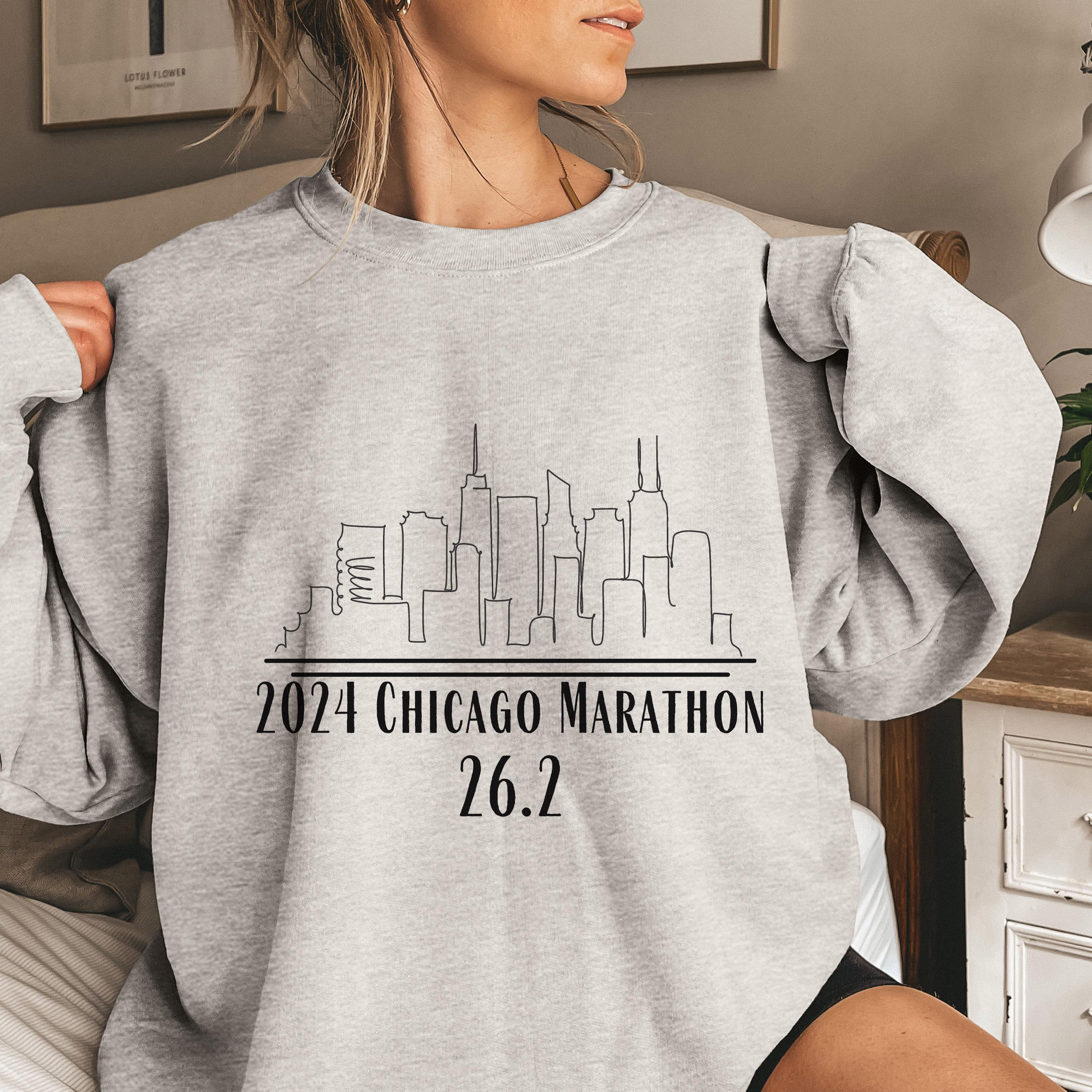 Personalization Chicago Marathon Sweatshirt