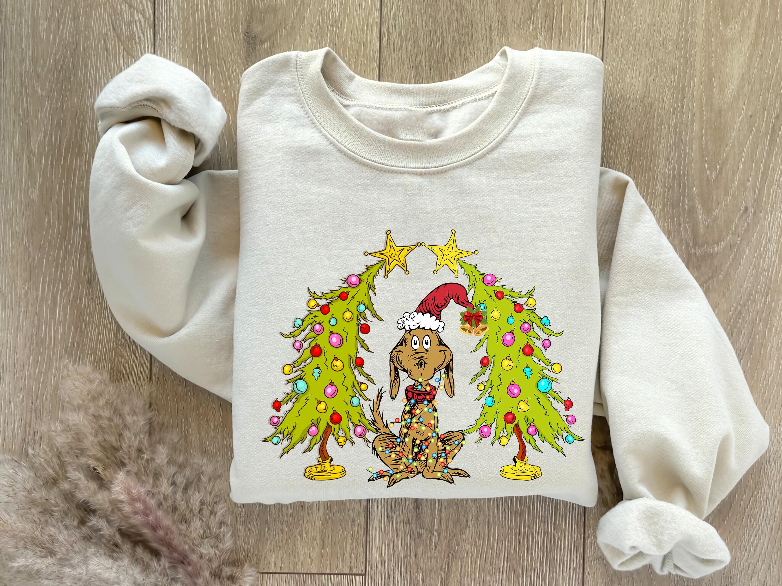 Whimsical Christmas Tree Sweatshirt