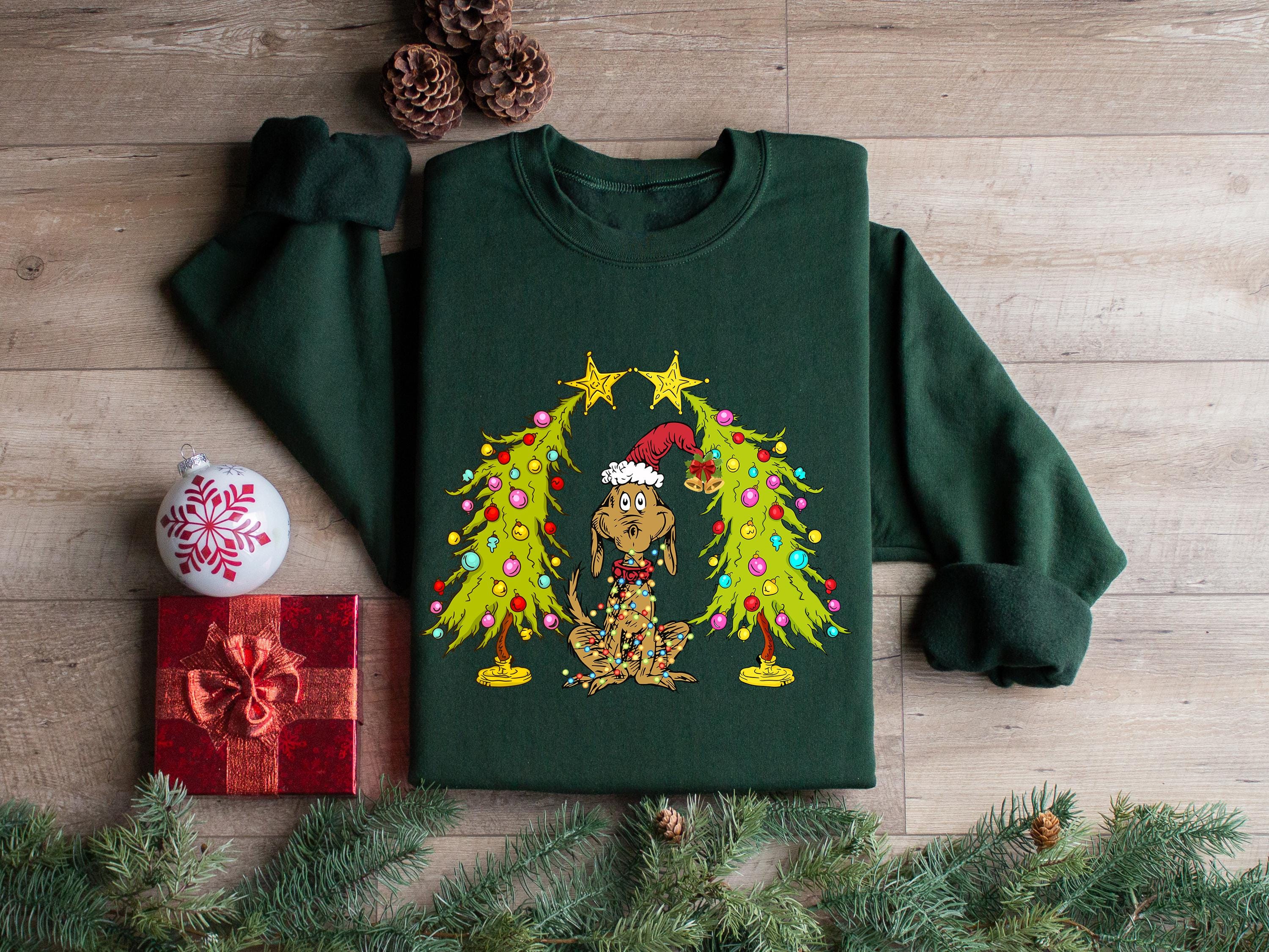 Whimsical Christmas Tree Sweatshirt