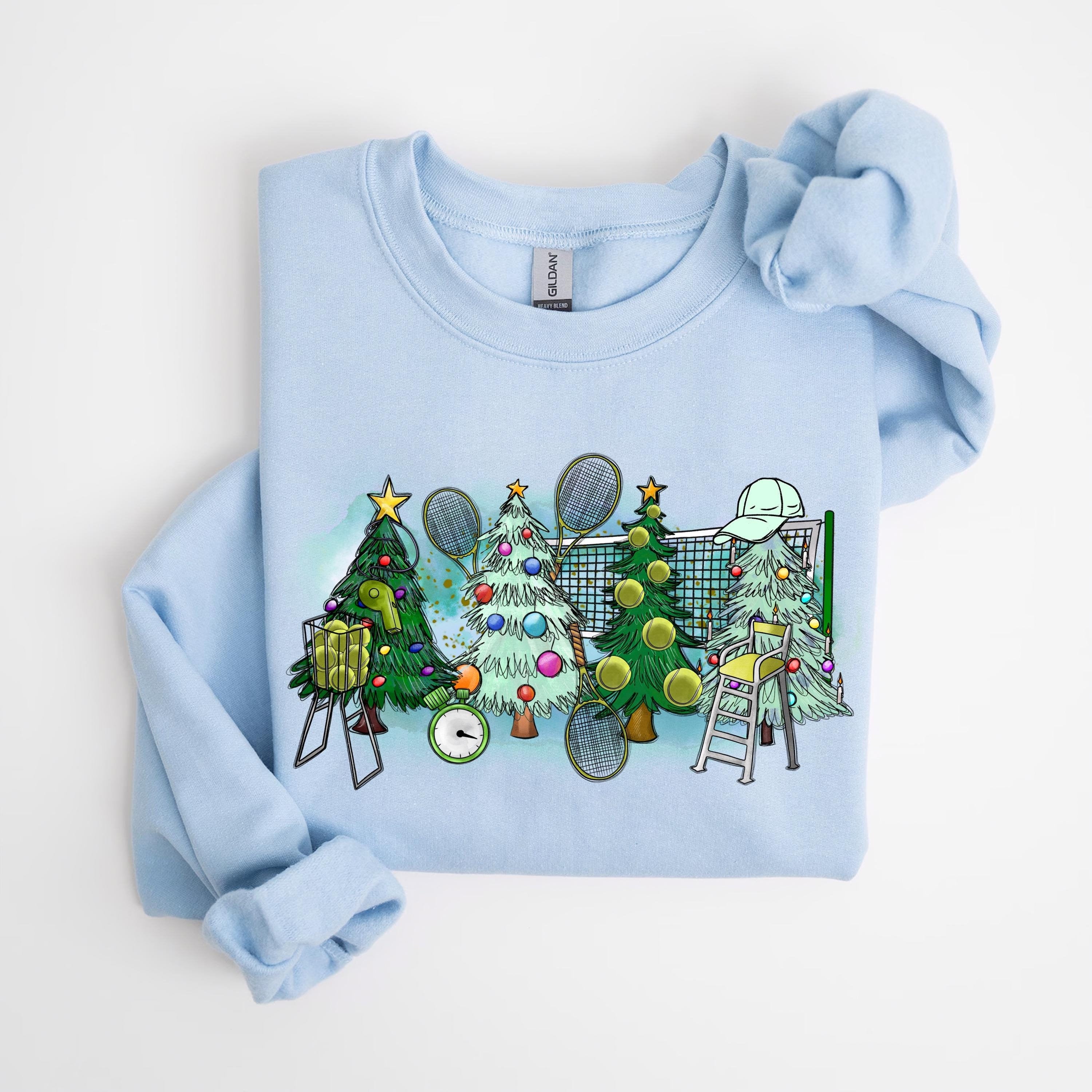 Tennis Christmas Sweatshirt