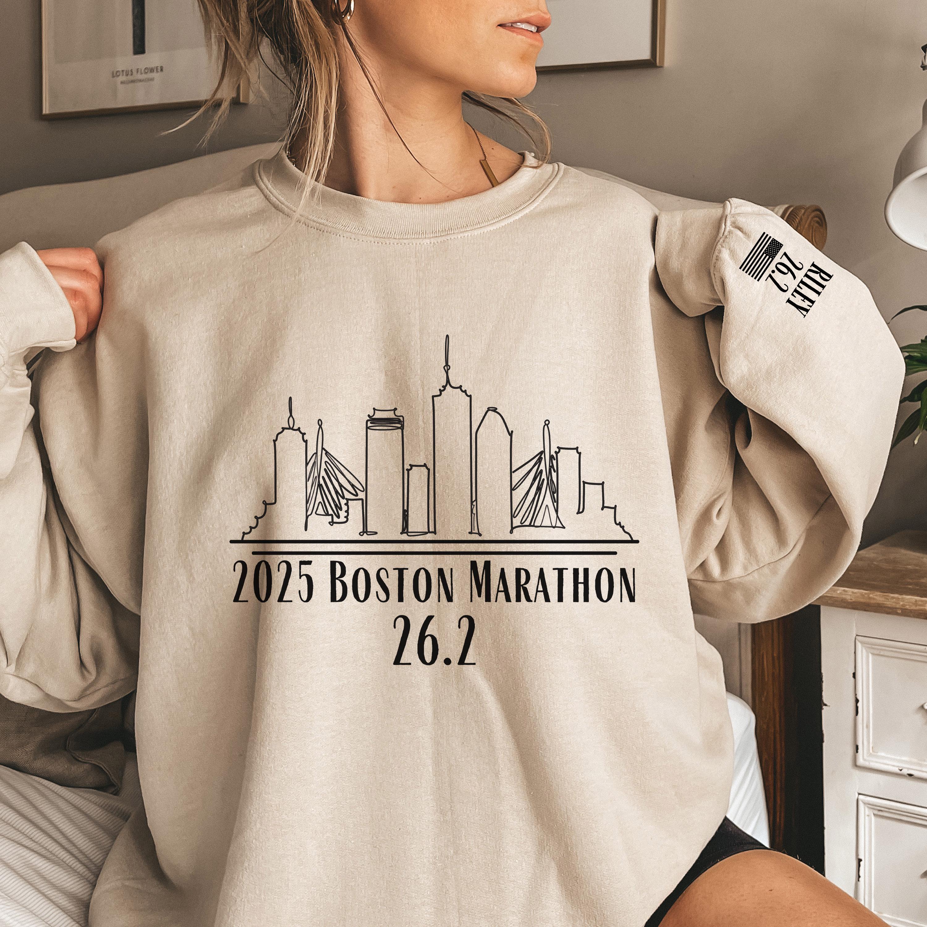 Personalization 26.2 Boston Marathon Sweatshirt