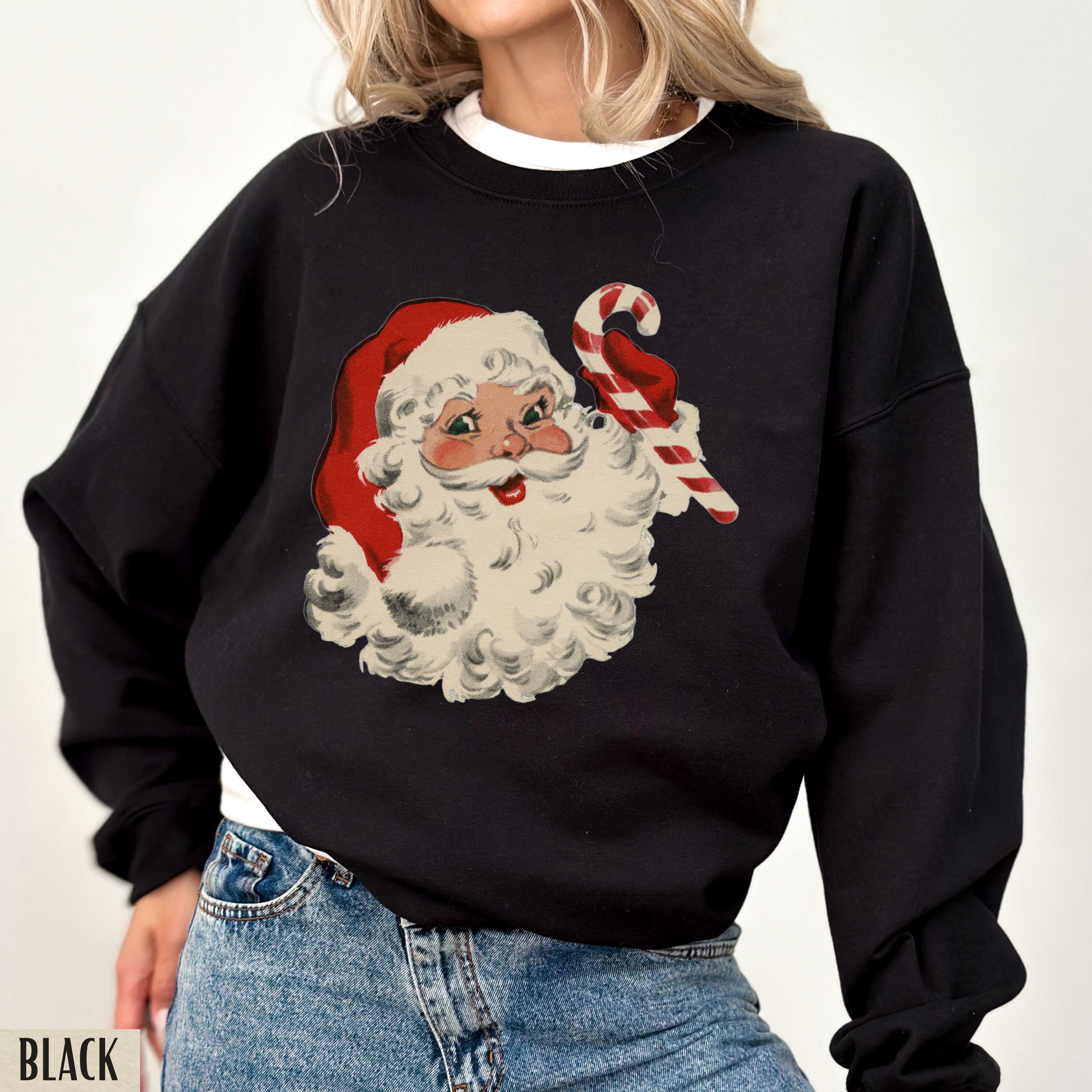 Christmas Crewneck Vintage Santa Sweatshirt