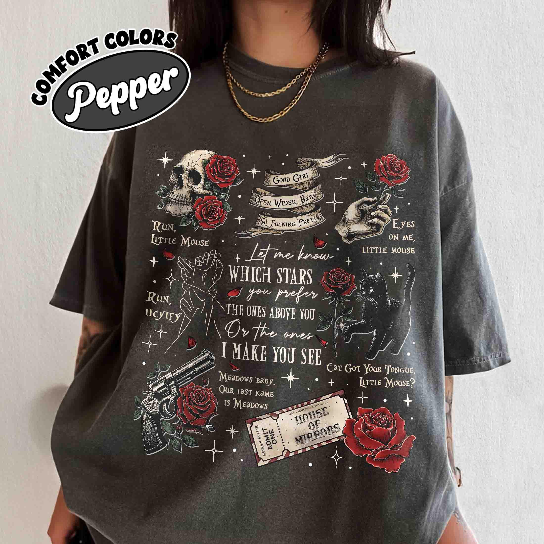 Dark Romance Book Merch,Run Little Mouse T-Shirt