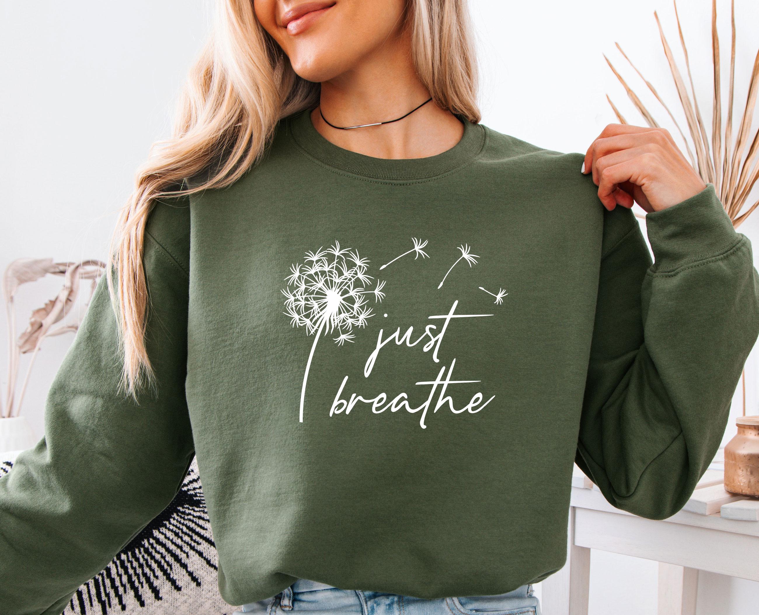 Yoga Just Breathe Sweatshirt