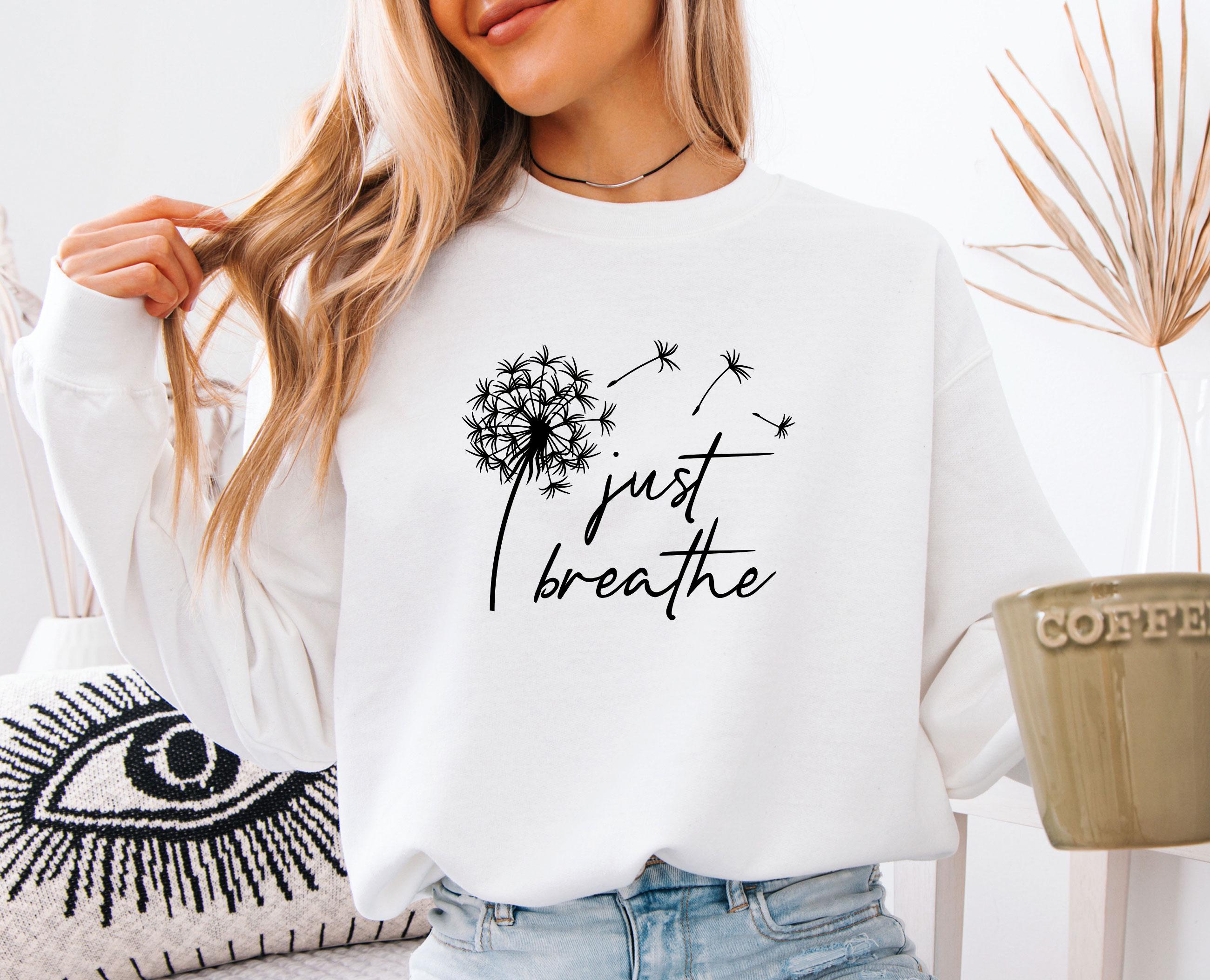 Yoga Just Breathe Sweatshirt