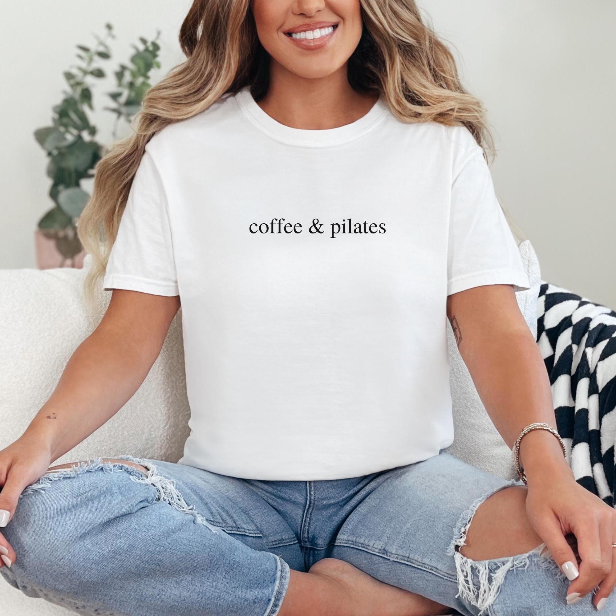 Coffee & Pilates Comfort Colors T-Shirt