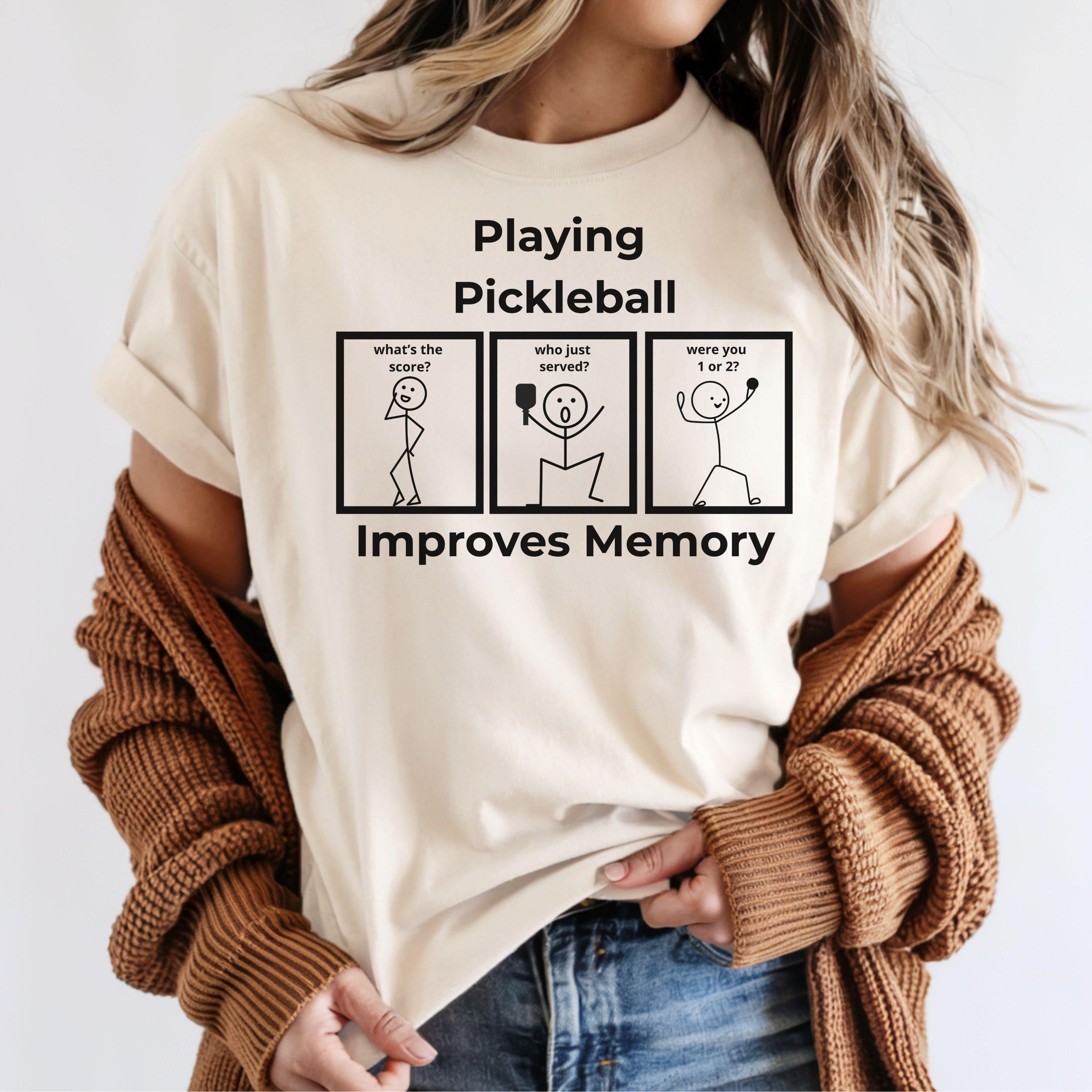 Comfort Colors Playing Improves Memory Funny T-shirt