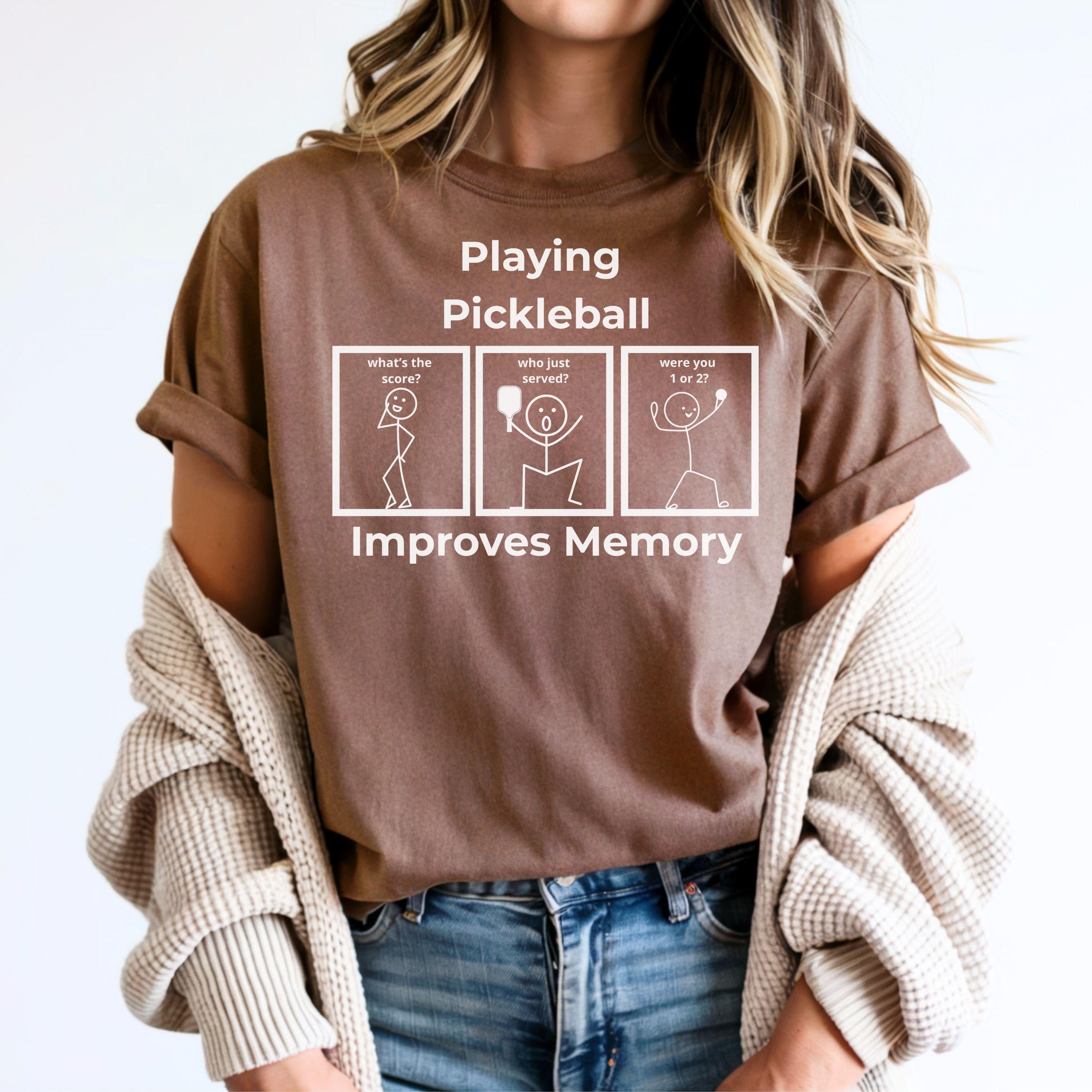 Comfort Colors Playing Improves Memory Funny T-shirt