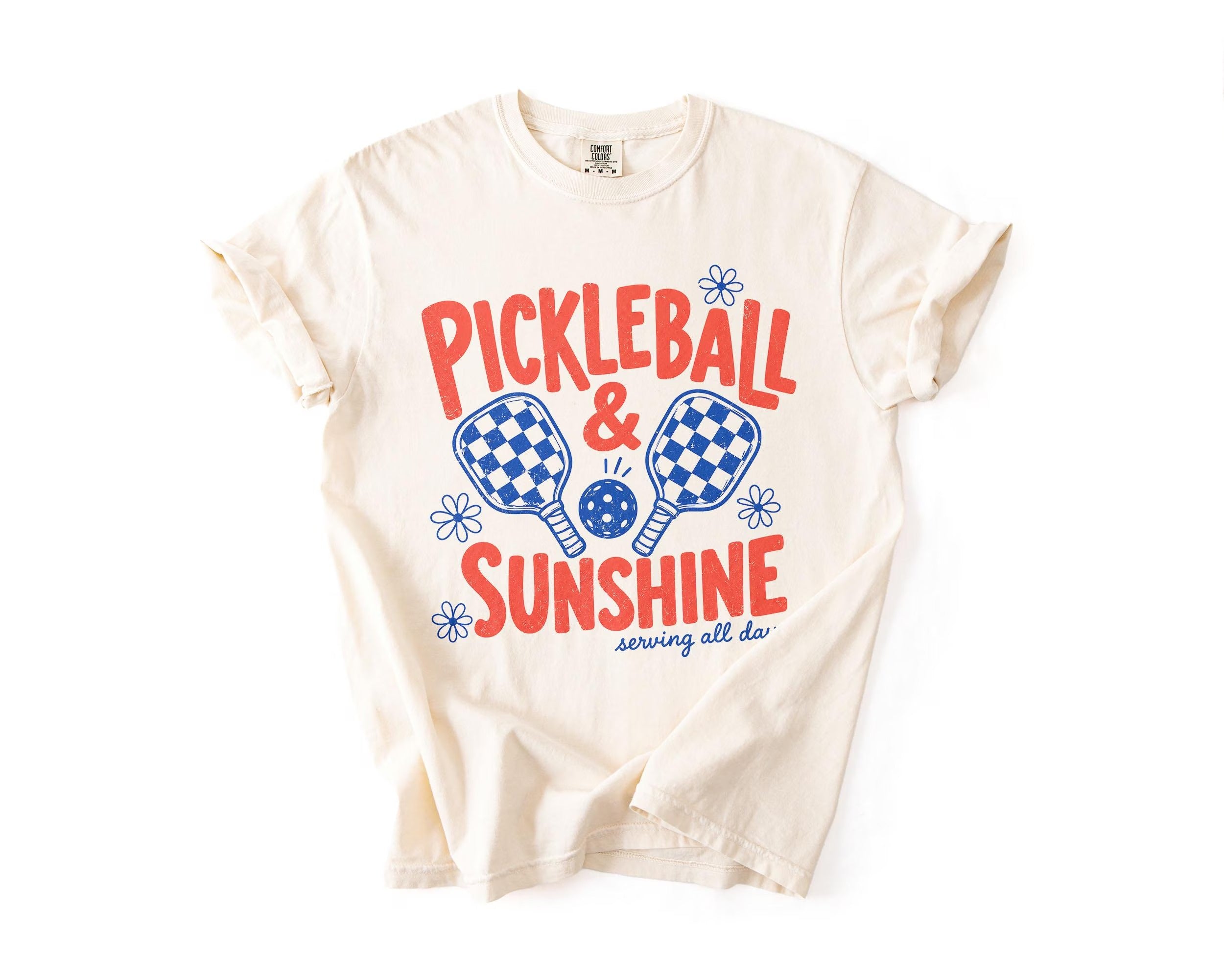 Comfort Colors Pickleball & Sunshine T-Shirt