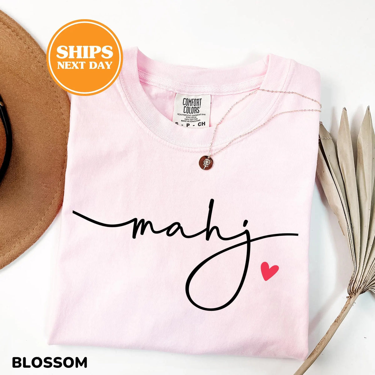Comfort Colors Cute Minimalistic Mahjong T-Shirt