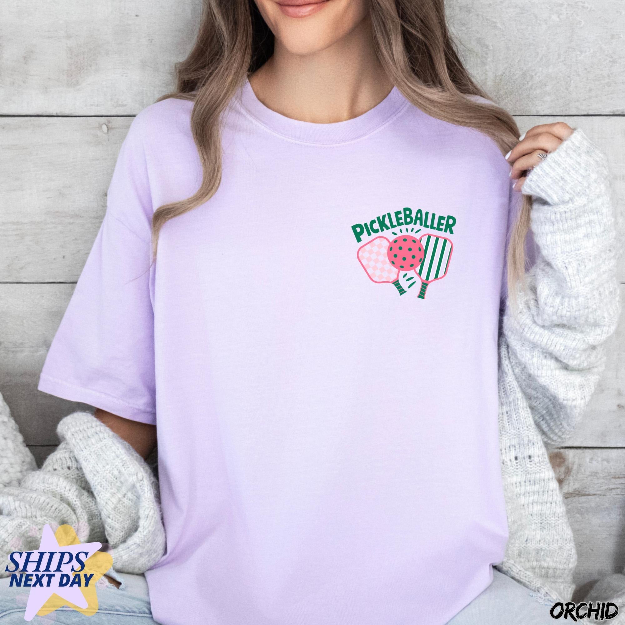 Comfortable Athletic Gift Sports Lover Pickleball Gift for Her T-Shirt