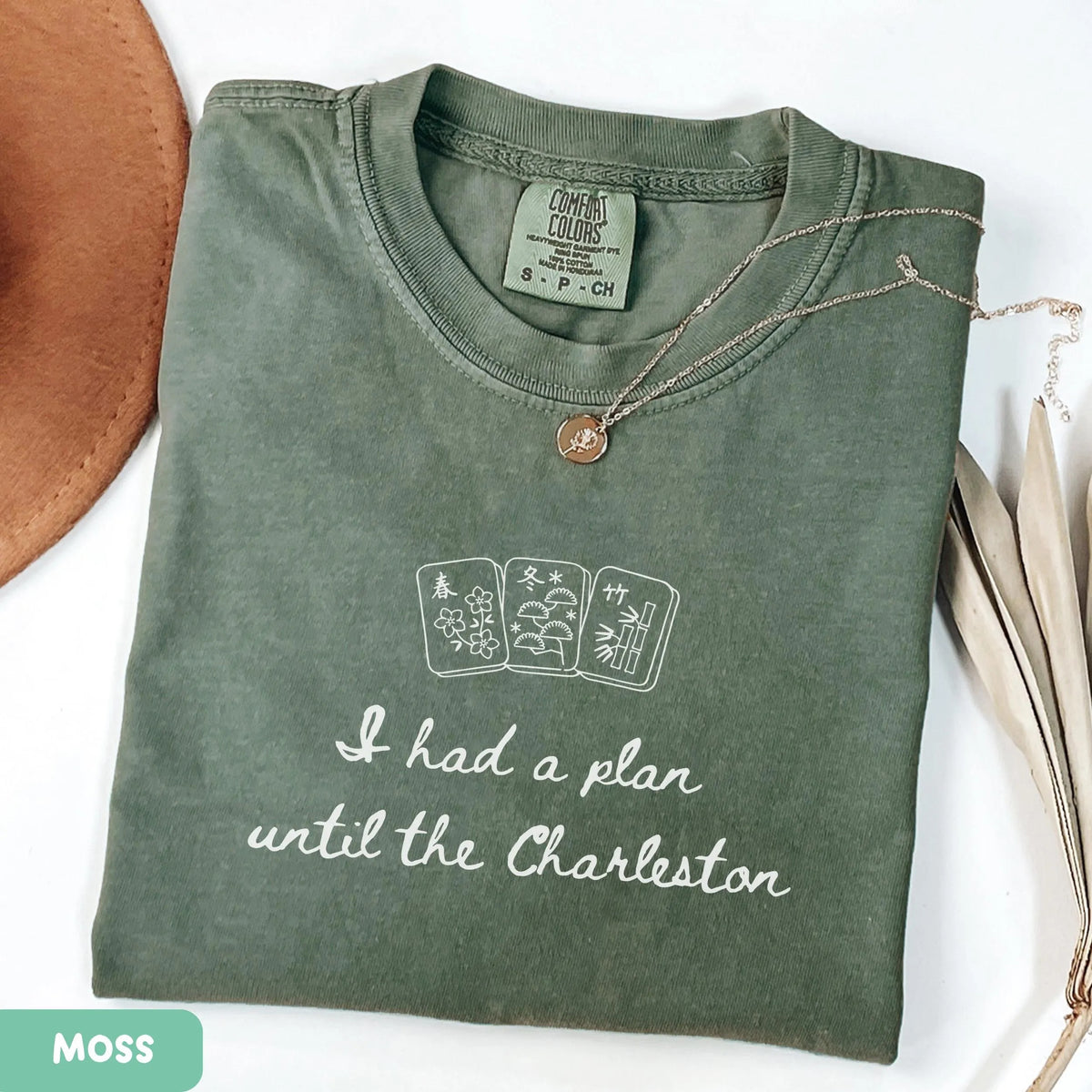 Comfort Colors When you had a plan, but then Charleston happened... Funny Mahjong T-Shirt