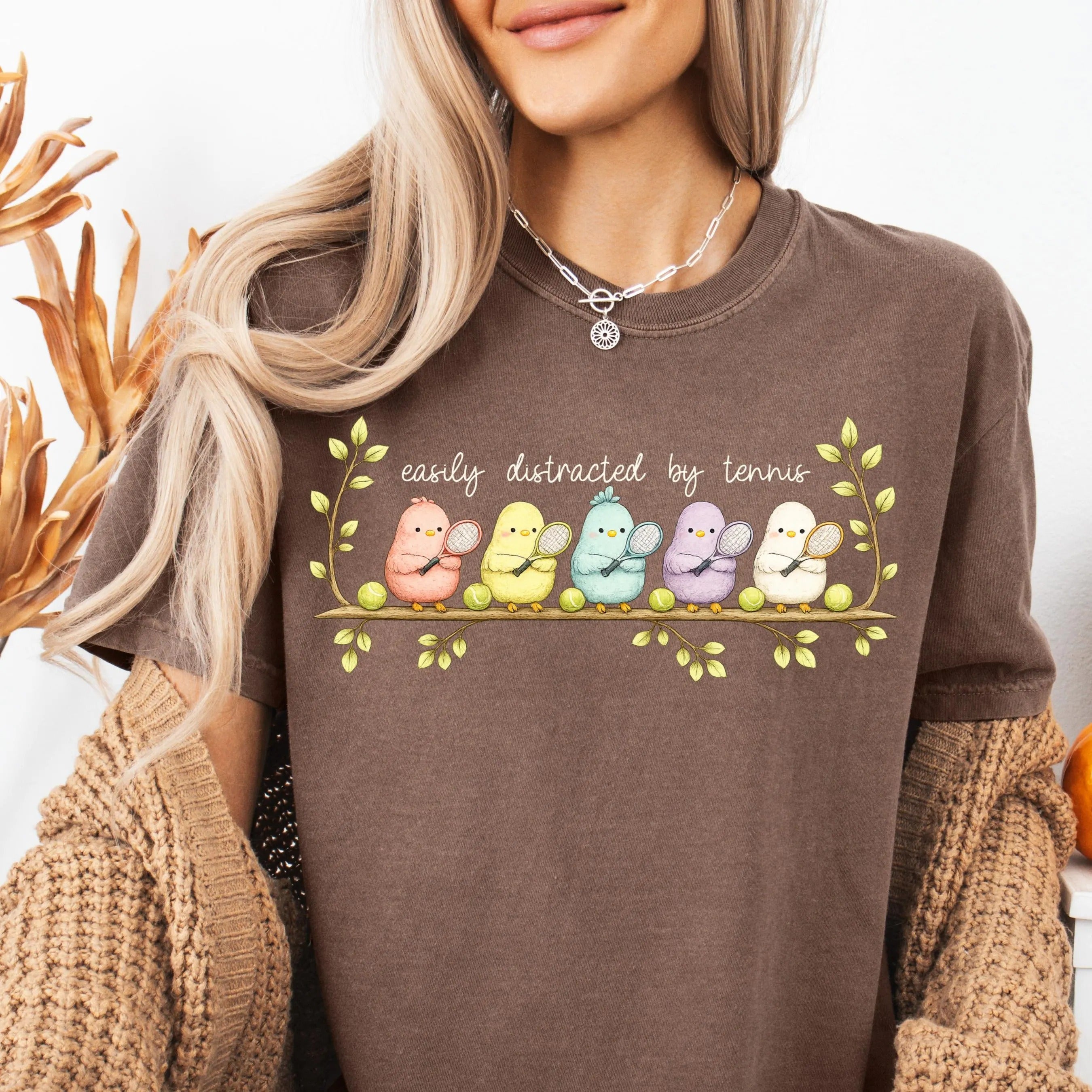 For the girlies who are easily distracted by tennis T-Shirt