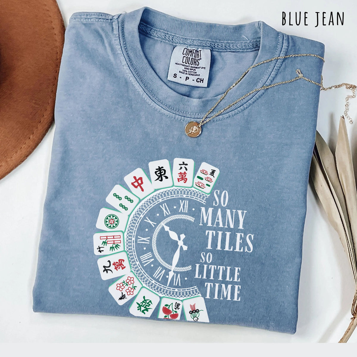 Comfort Colors Funny Mahjong So Many Tiles T-Shirt