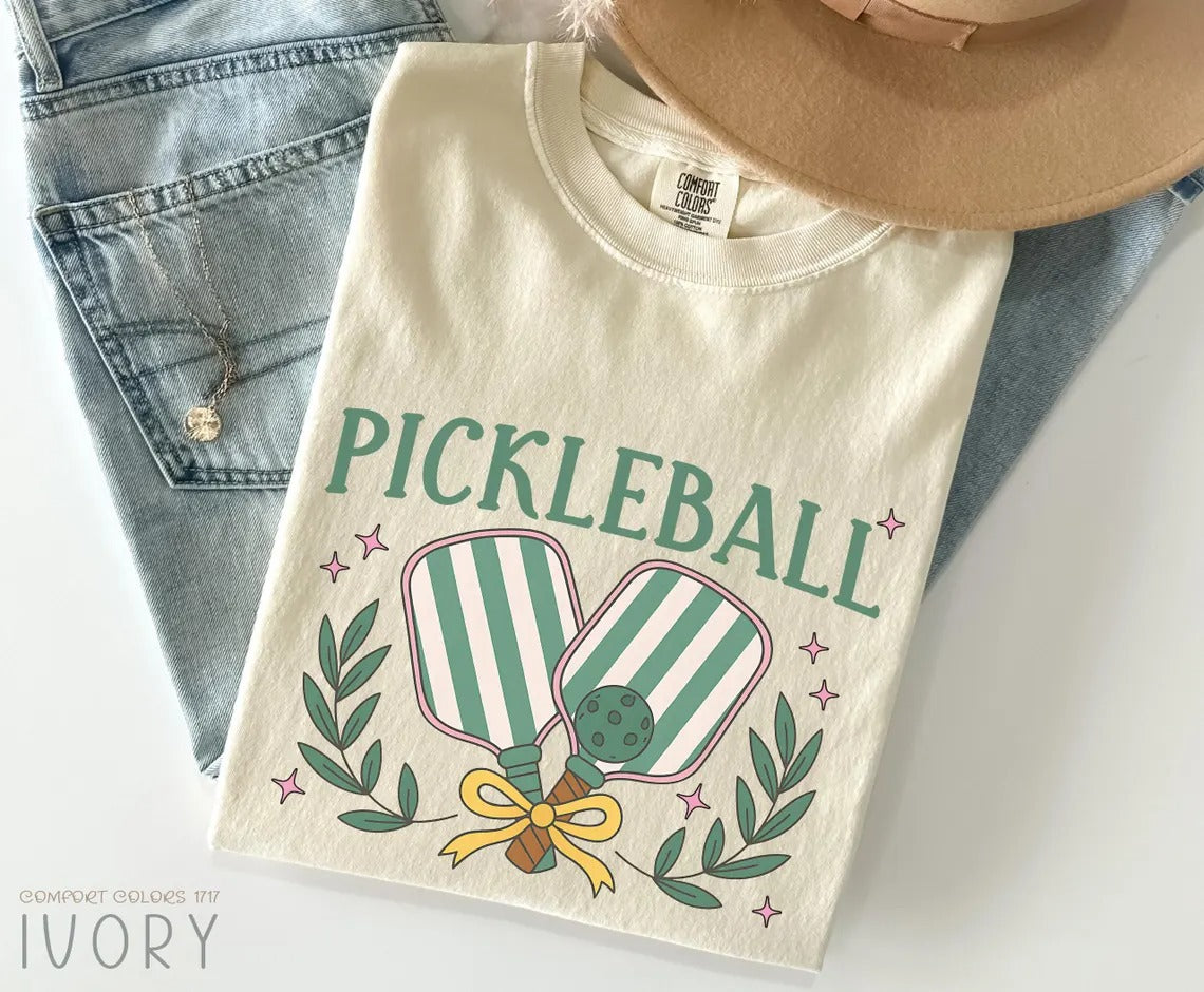 Comfort Colors Pickle Ball Paddleball T-shirt