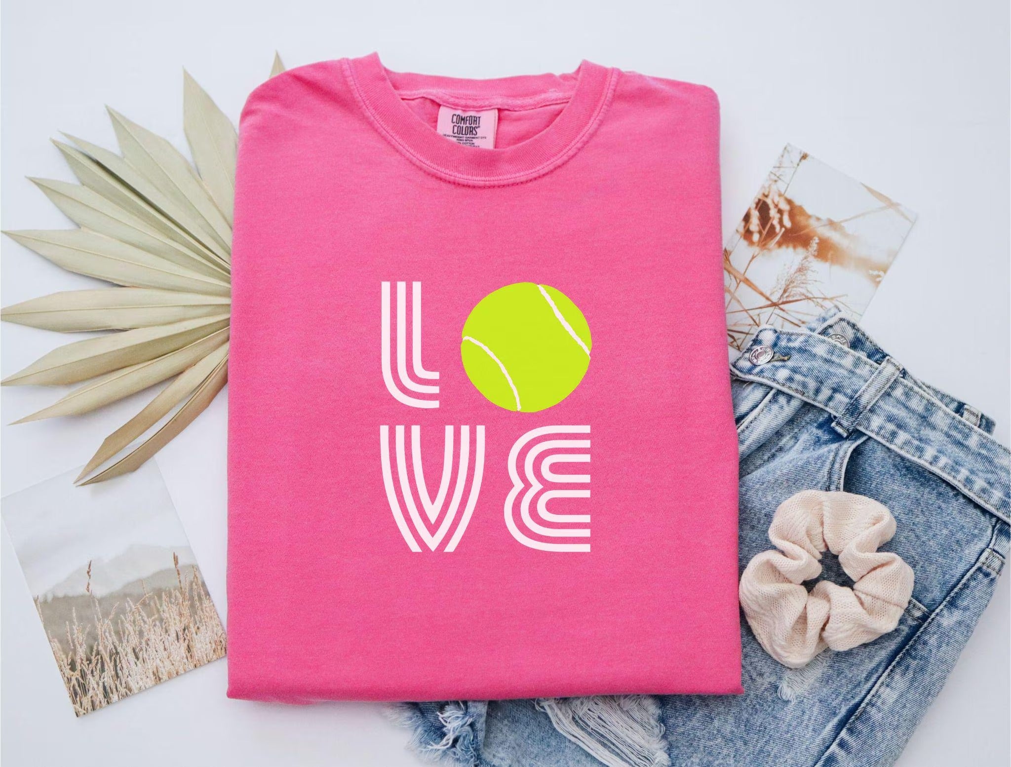 Comfort Colors® Tennis LOVE T-shirt