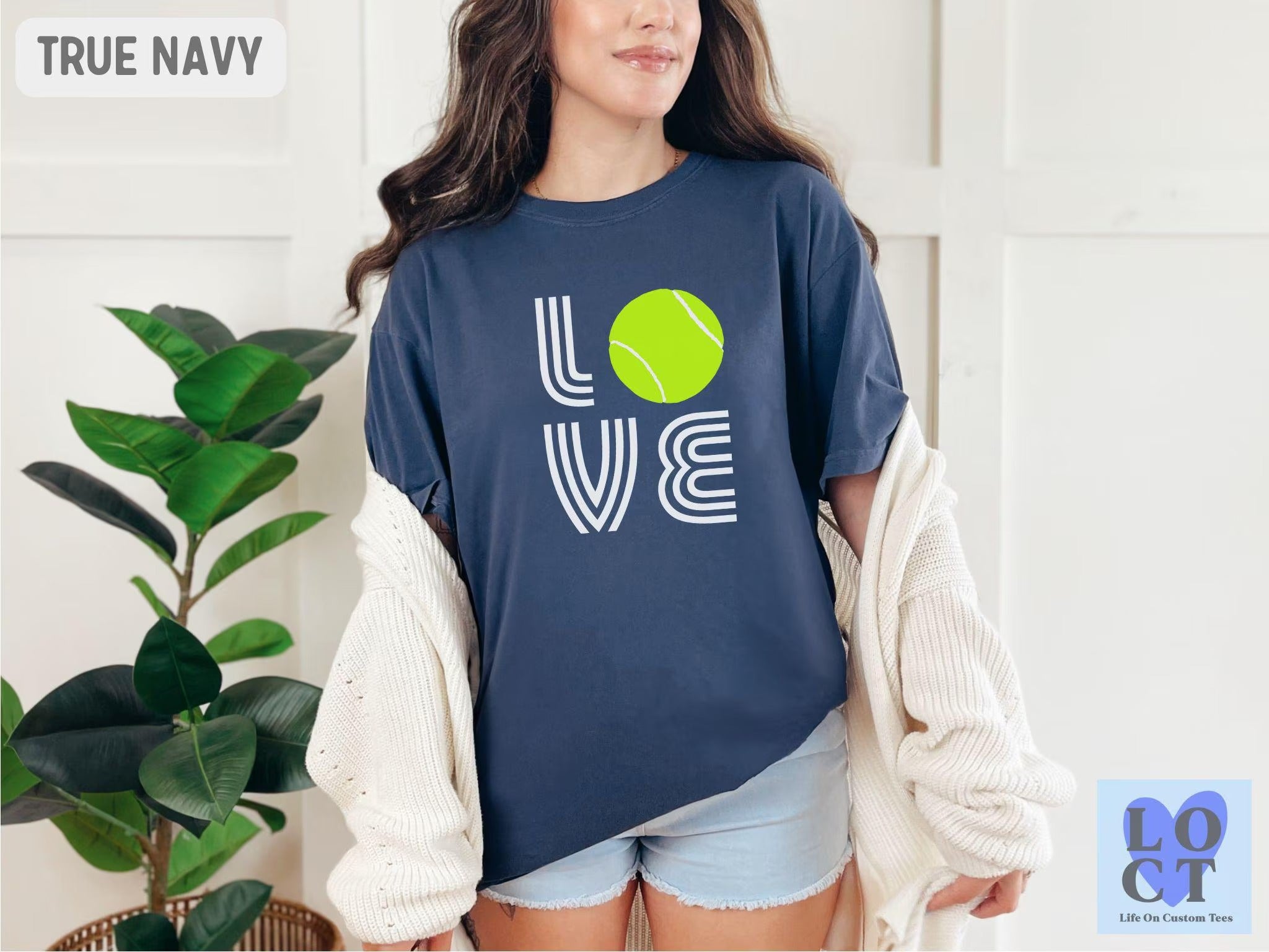 Comfort Colors® Tennis LOVE T-shirt