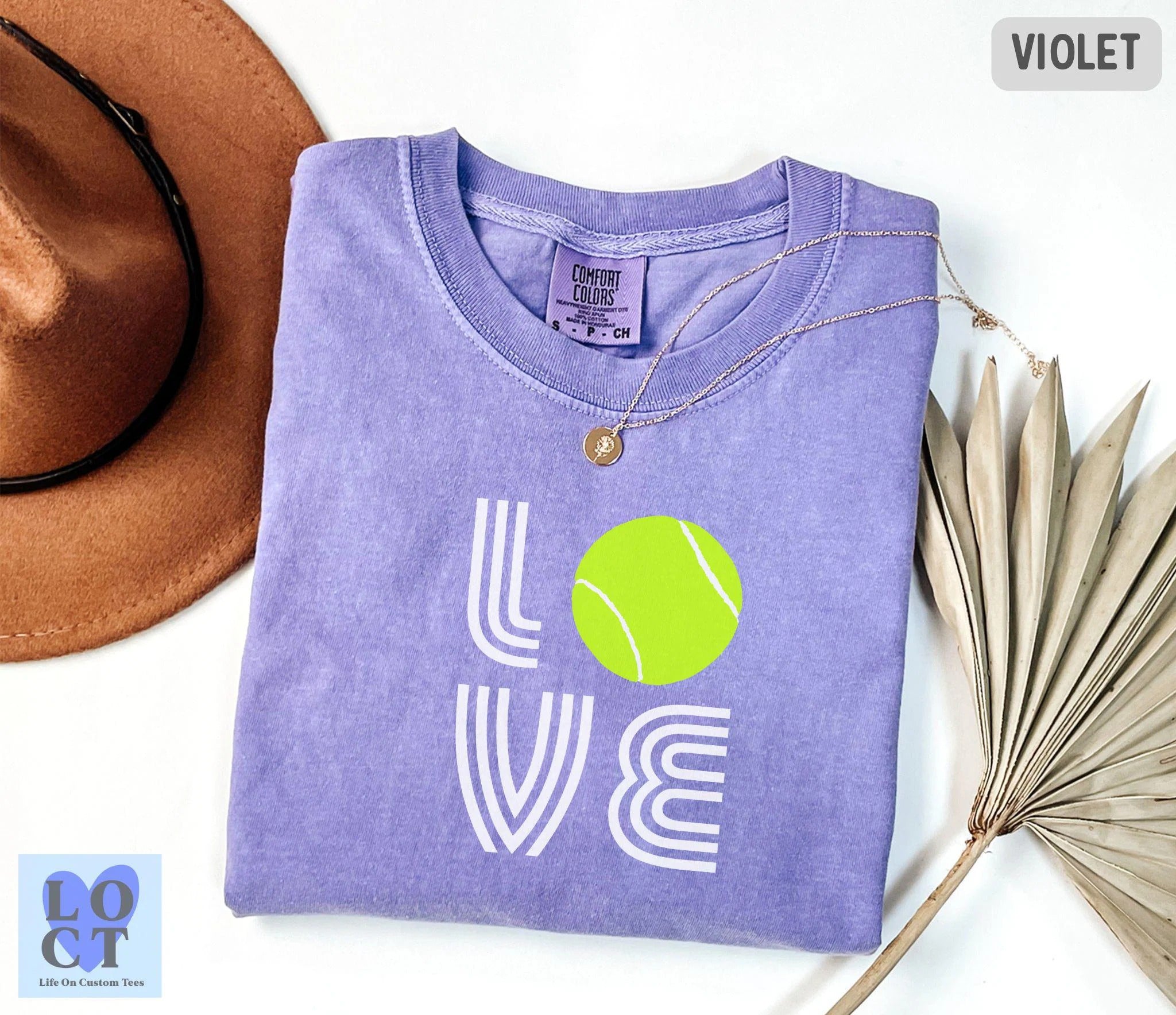 Comfort Colors® Tennis LOVE T-shirt