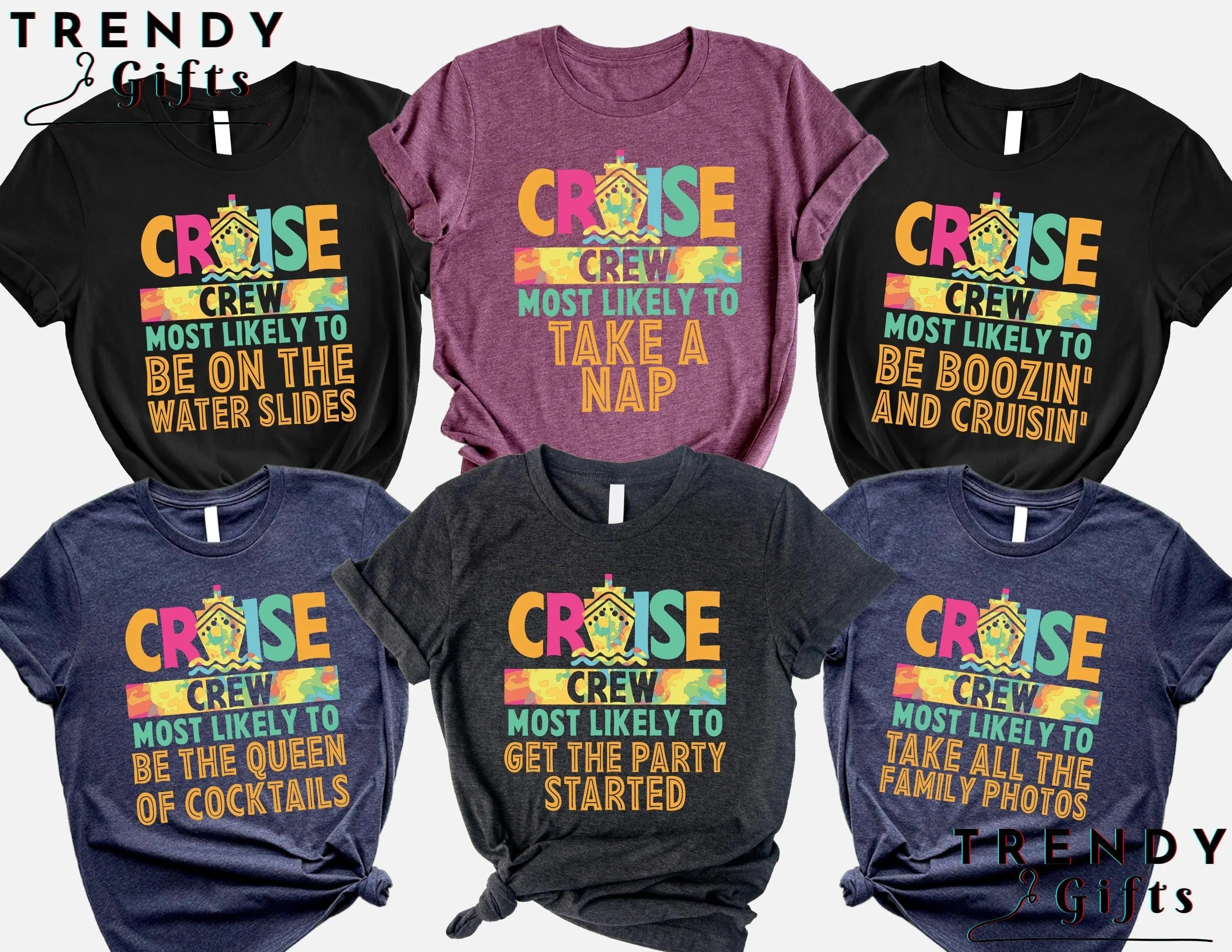 Funny 144 Quotes Cruise Crew Shirt,Most Likely To Cruise Tee,Our First Cruise,Cruise Party