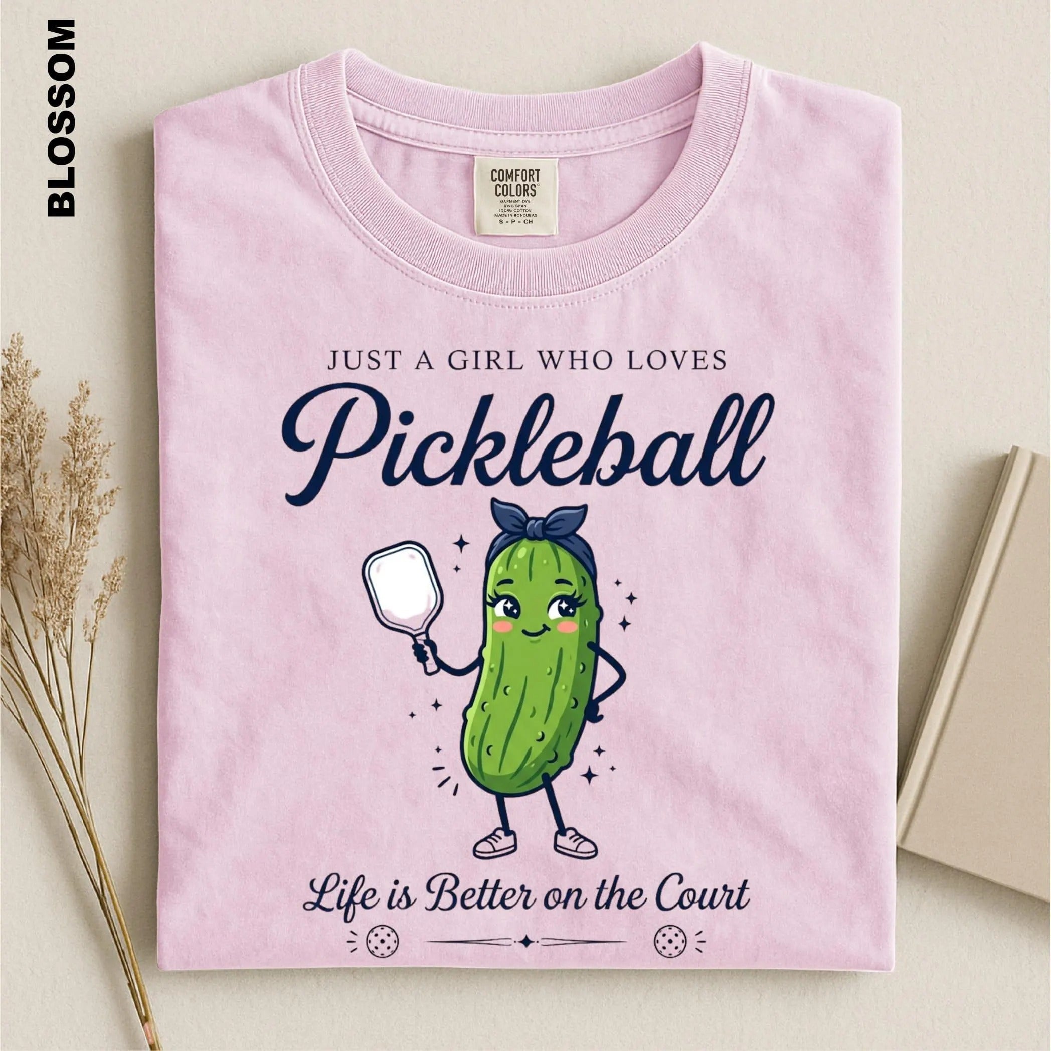 Comfort Colors Just A Girl Who Loves Pickleball T-shirt